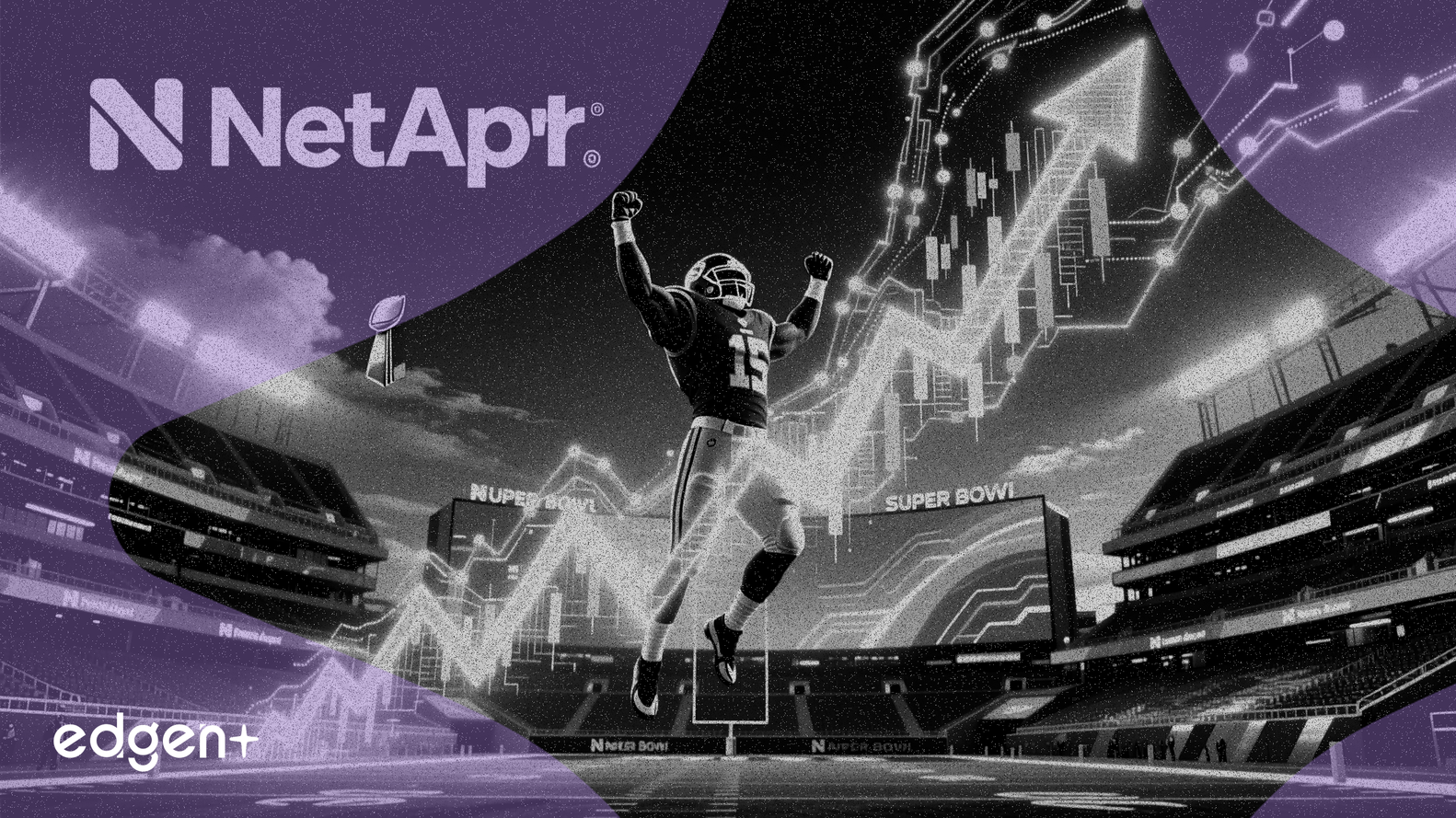 Las acciones de NetApp suben un 5.3% por la asociación de datos del Super Bowl LX