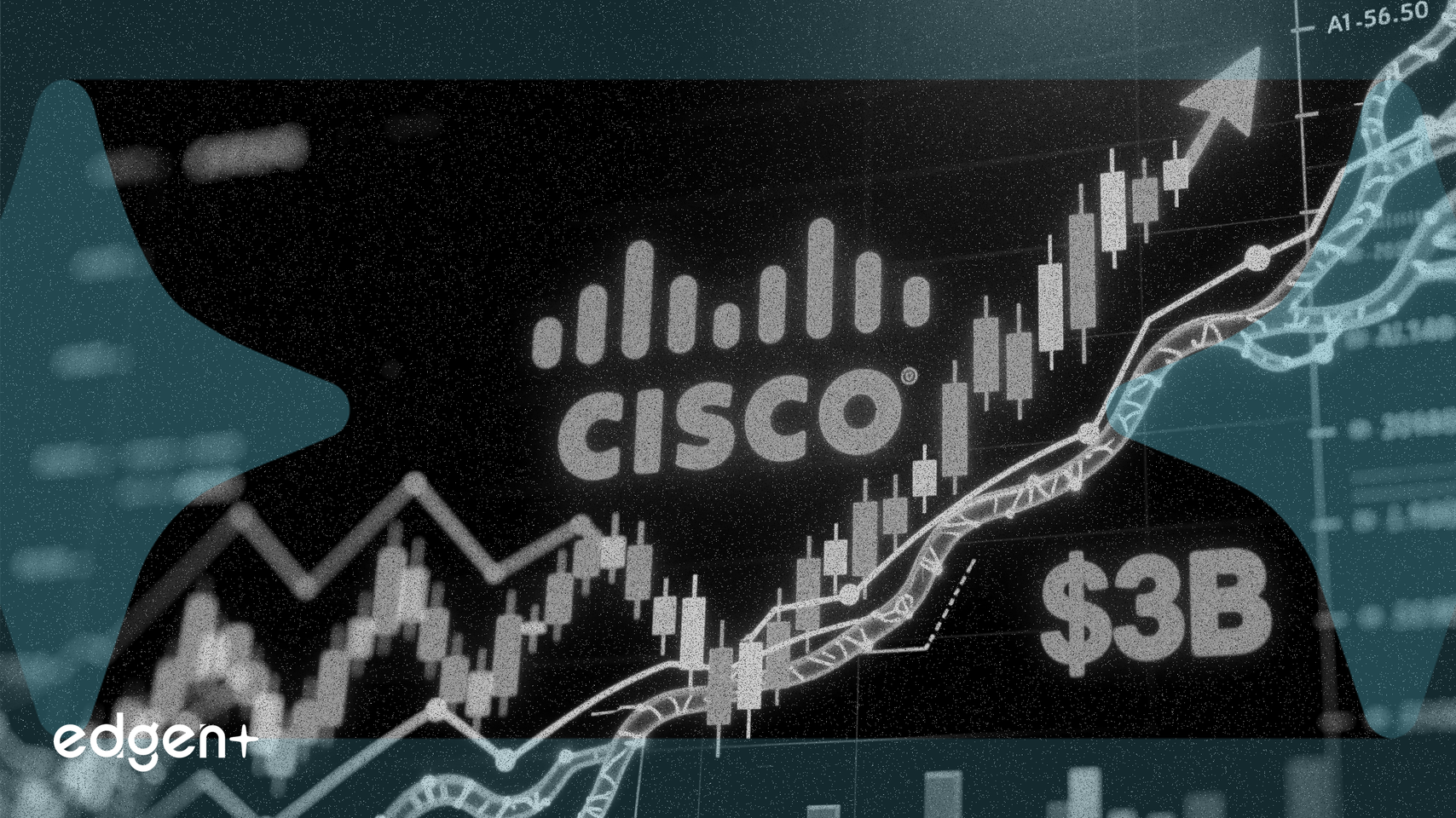 シスコ、AI収益30億ドルを予測、株価は7.7%上昇