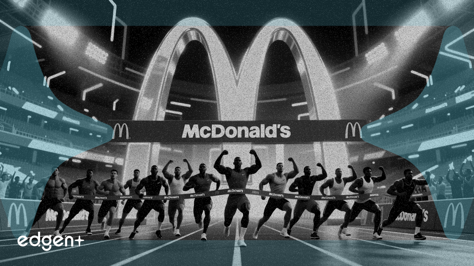 マクドナルド、年次ブランドショーケースに48人のアスリートを起用