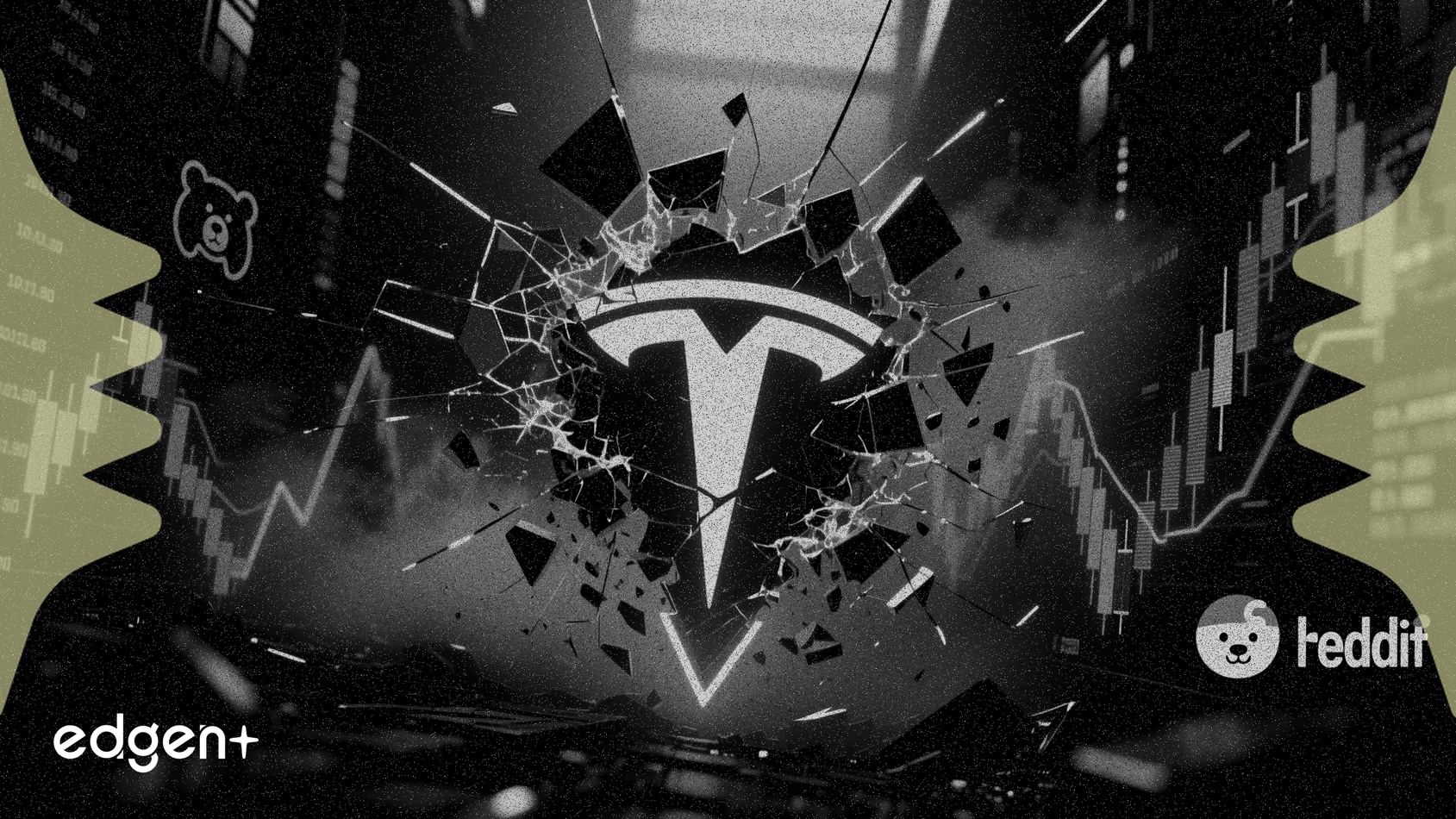 L'action Tesla chute de 11 % alors que le sentiment des investisseurs Reddit devient baissier