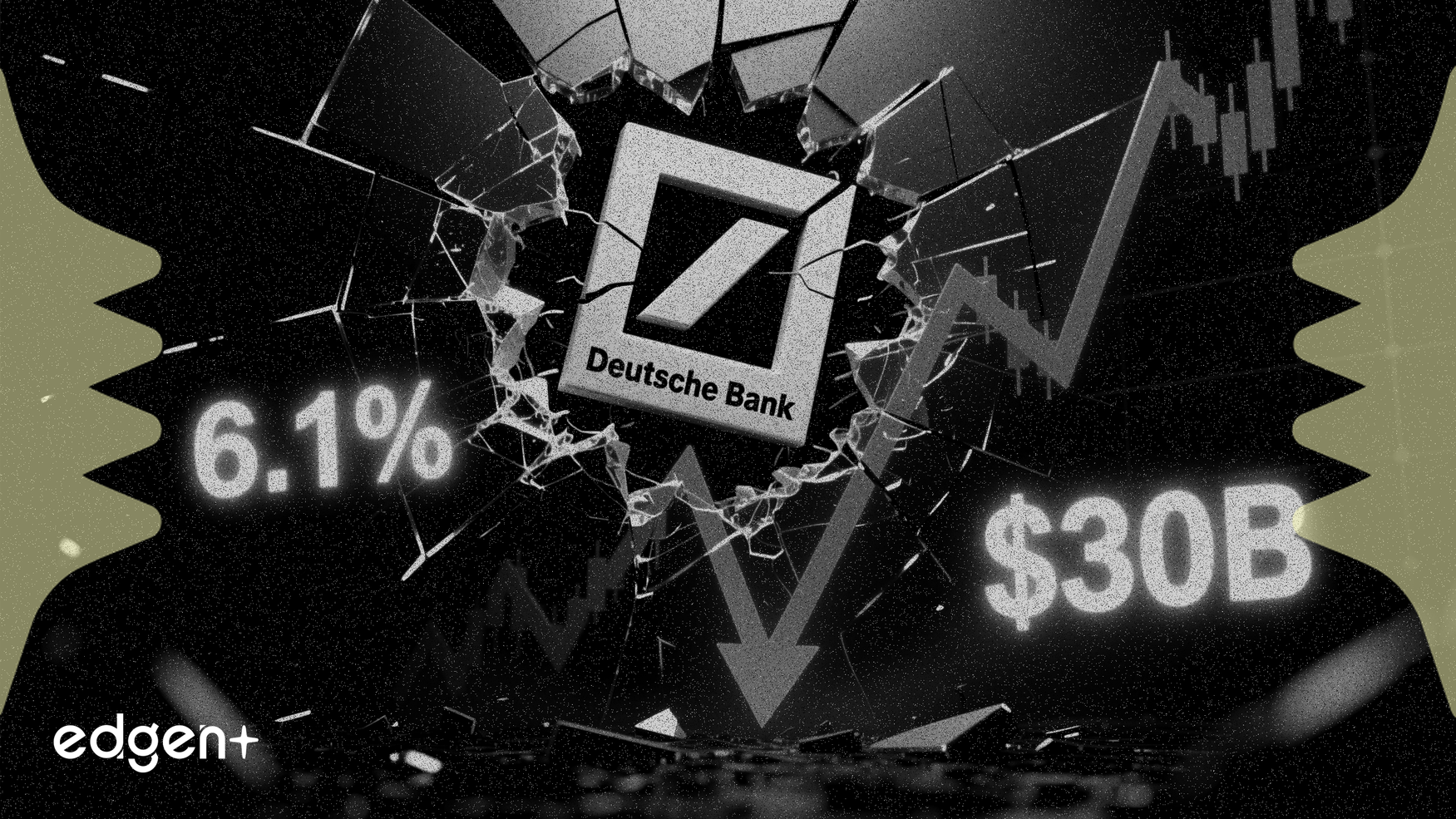 Las acciones de Deutsche Bank caen un 6,1% tras revelar una exposición de 30.000 millones de dólares en crédito privado