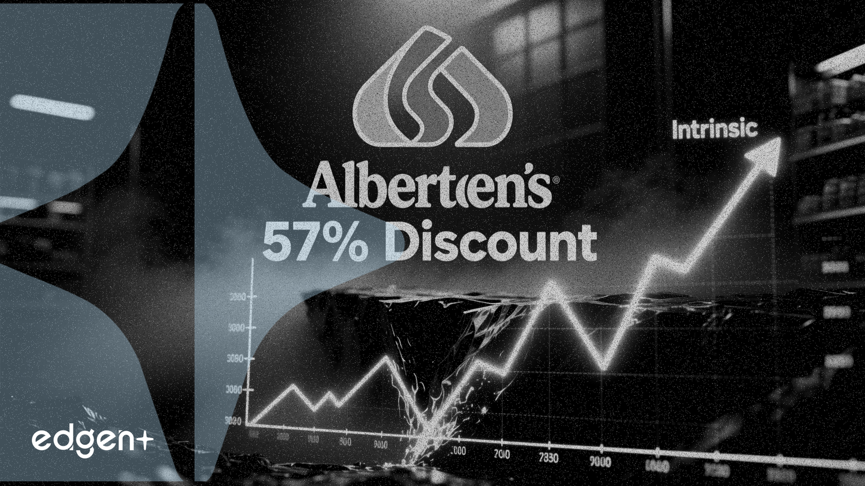 分析顯示：Albertsons 股價較現金流折現（DCF）估值折讓 57%