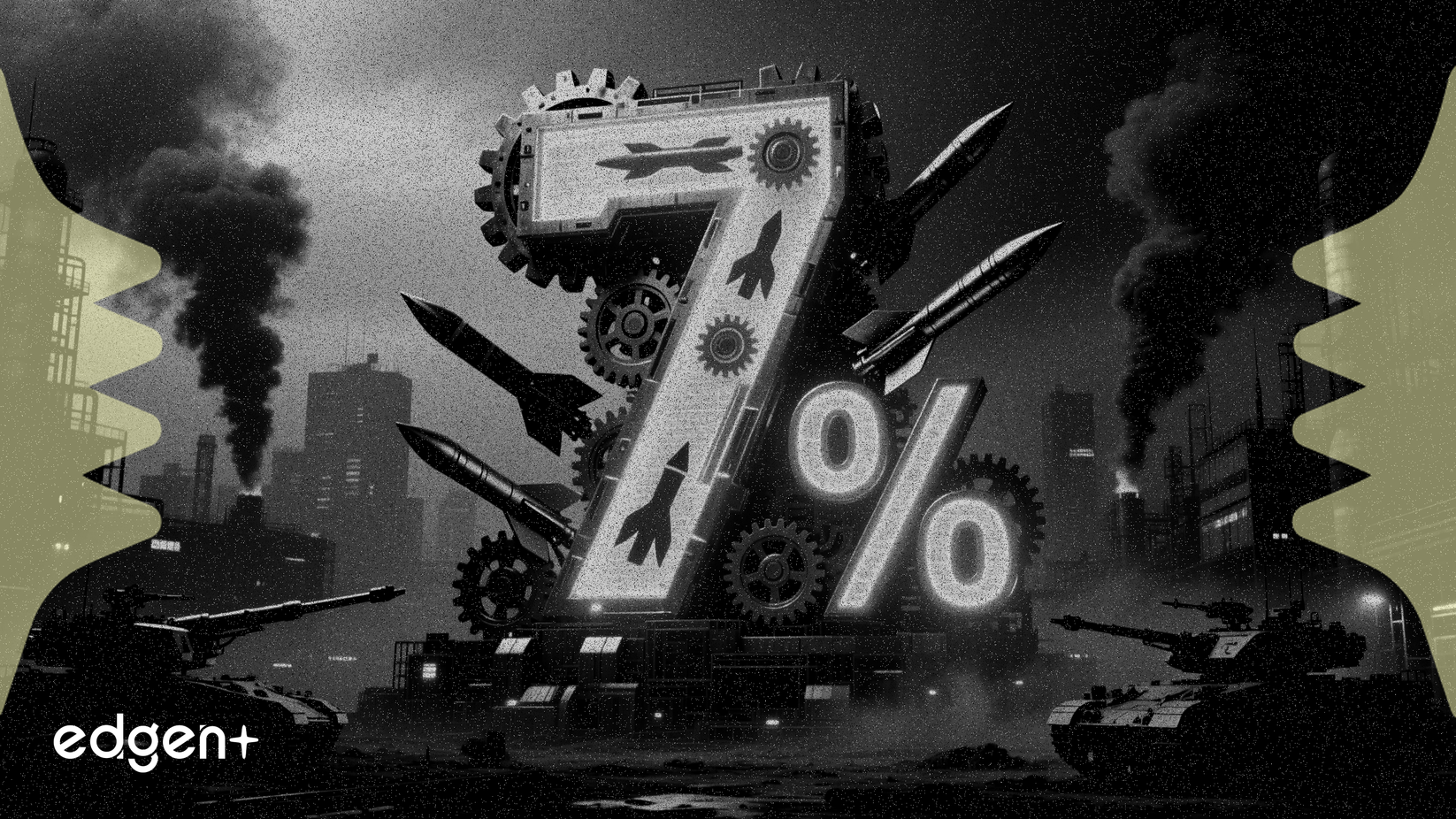 El Gasto Global en Defensa se Acercará al 7% del PIB con el Retorno de las Economías de Guerra