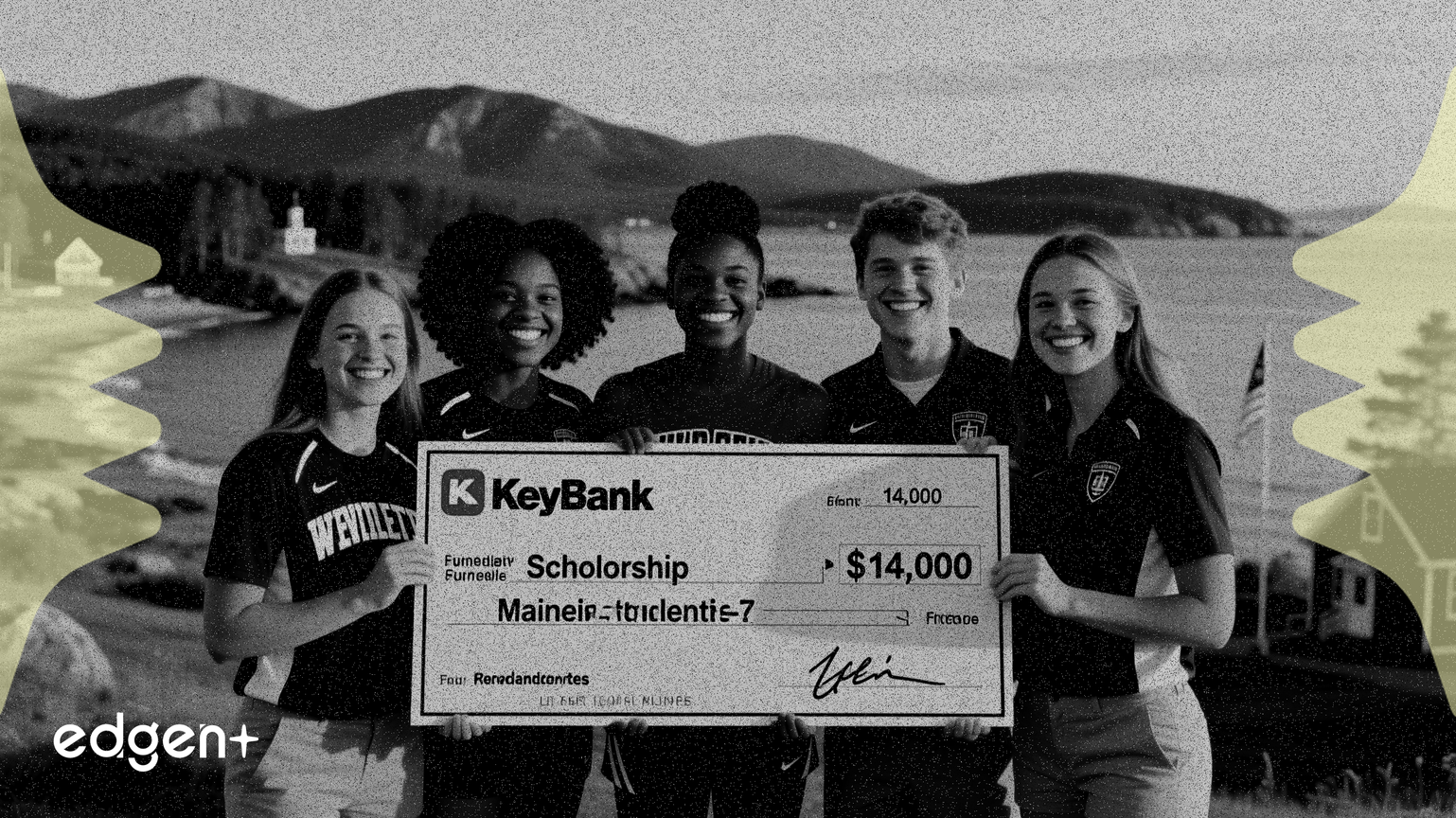 KeyBank向緬因州學生運動員提供1.4萬美元獎學金