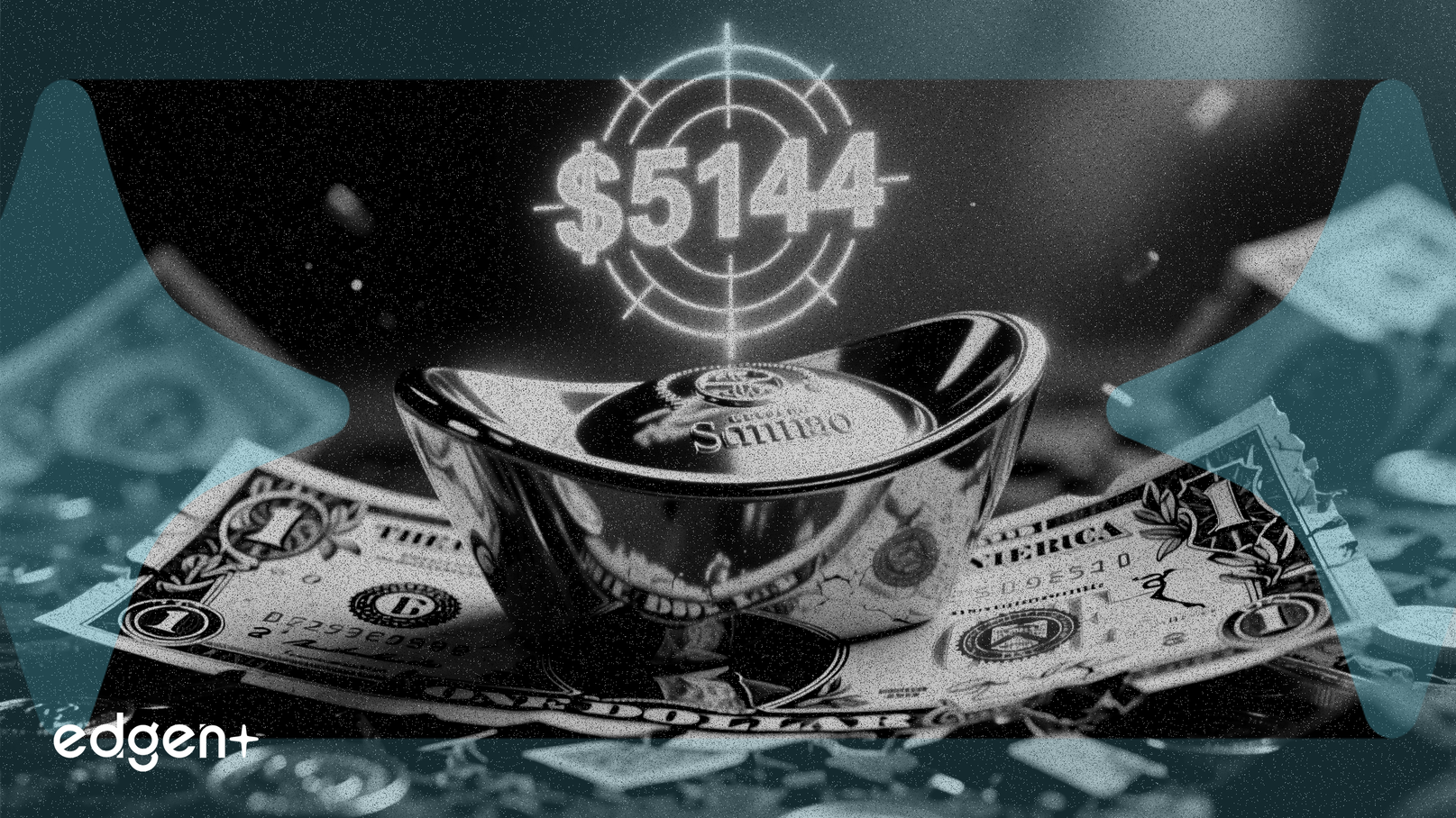 ドル安が上昇を促し、金価格は5,144ドルを目標に