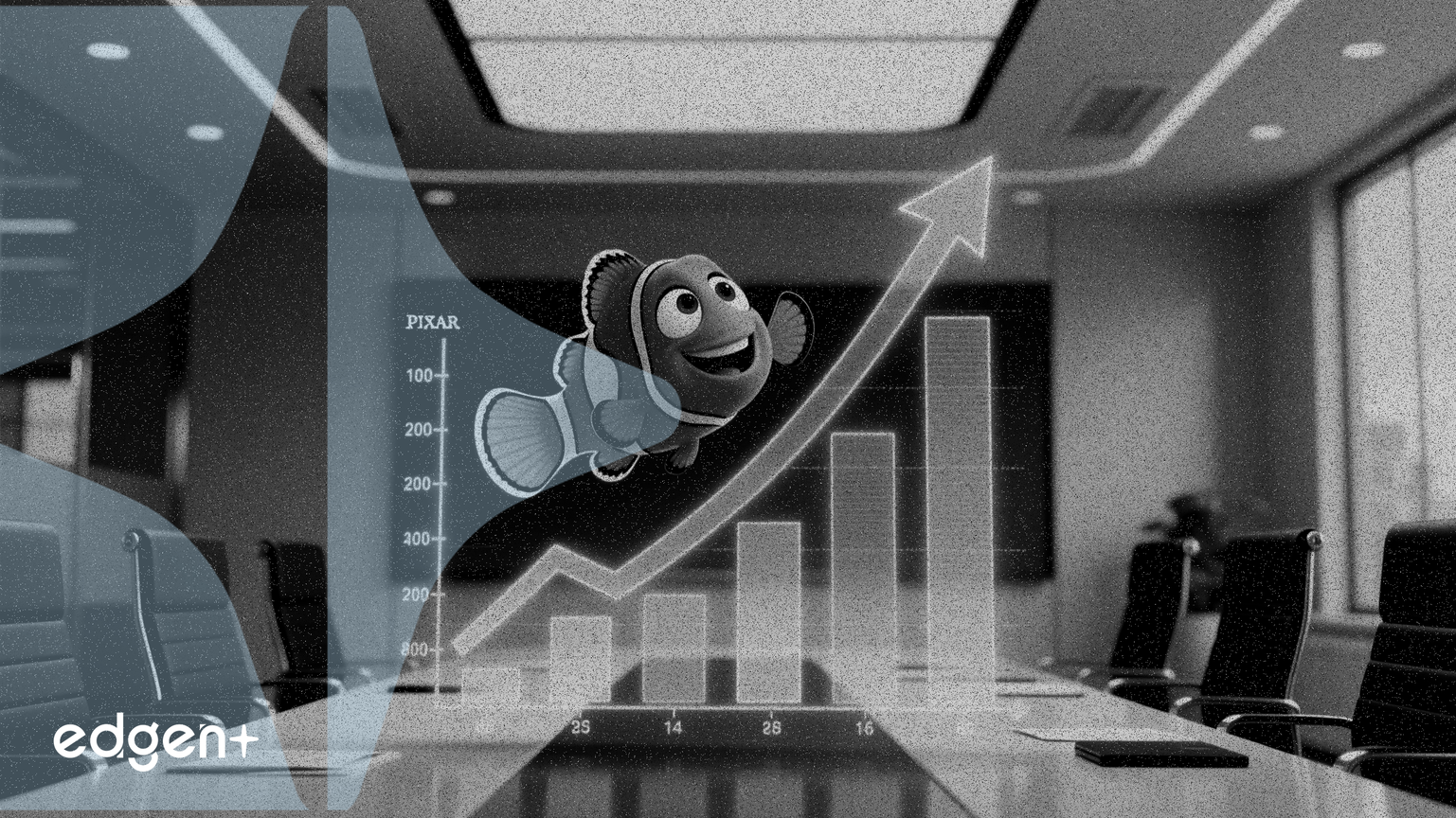 El éxito de 'Buscando a Nemo' de Pixar en 2001 se utiliza como modelo para la estrategia corporativa