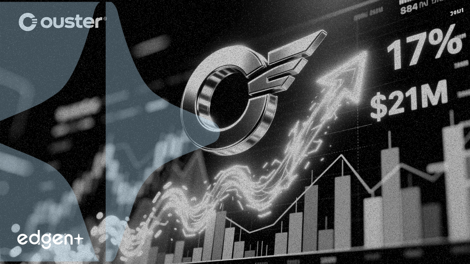 Ouster se dispara un 17% mientras 21 M$ en regalías impulsan un beneficio superior al esperado