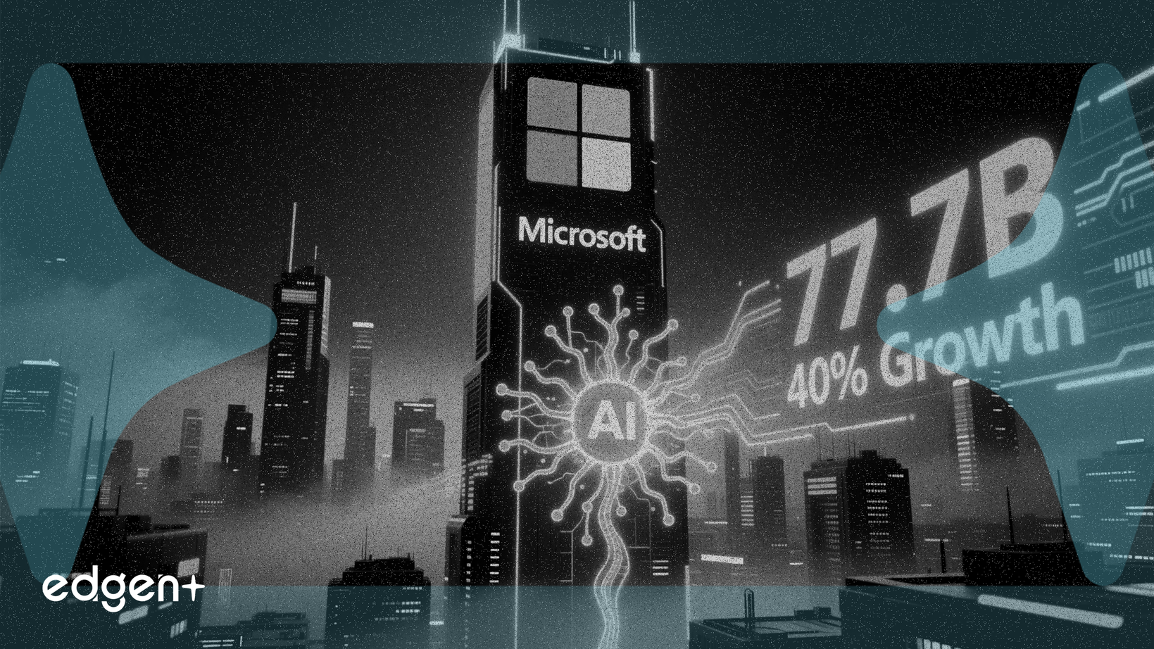 Microsoft, AI'nin Azure'u %40 Büyütmesiyle 77,7 Milyar Dolarlık Gelir Bildirdi