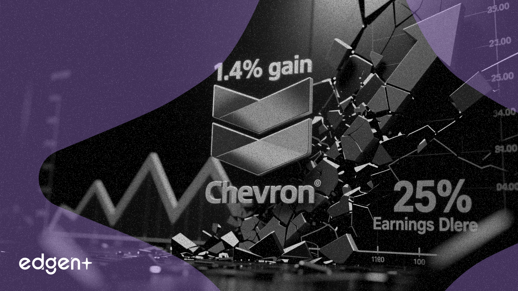 Chevron gana un 1,4% pero se enfrenta a una caída del 25% en sus ganancias