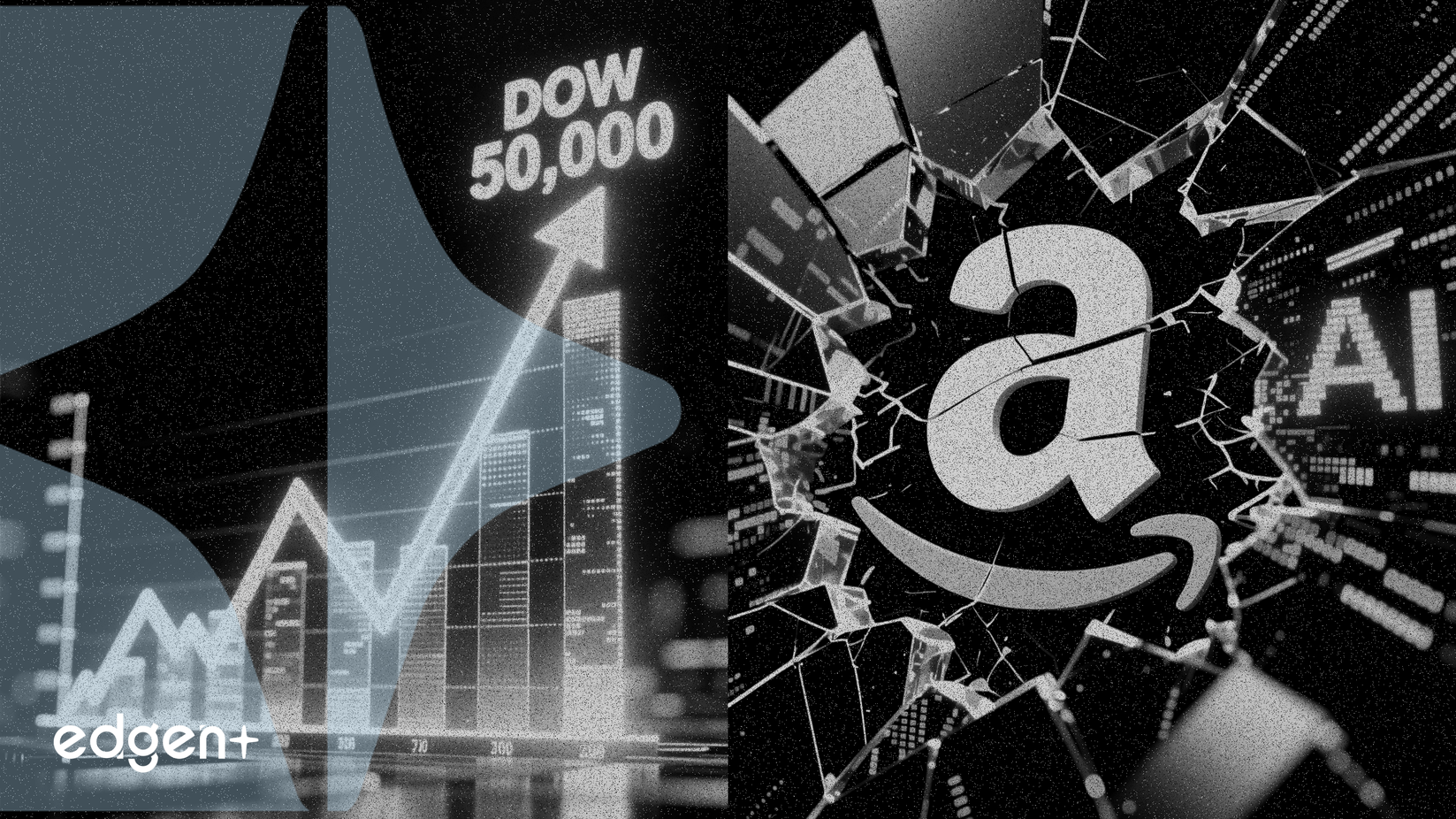 Le Dow atteint 50 000 points alors que les craintes liées aux dépenses d'IA font chuter l'action Amazon de 5,6%