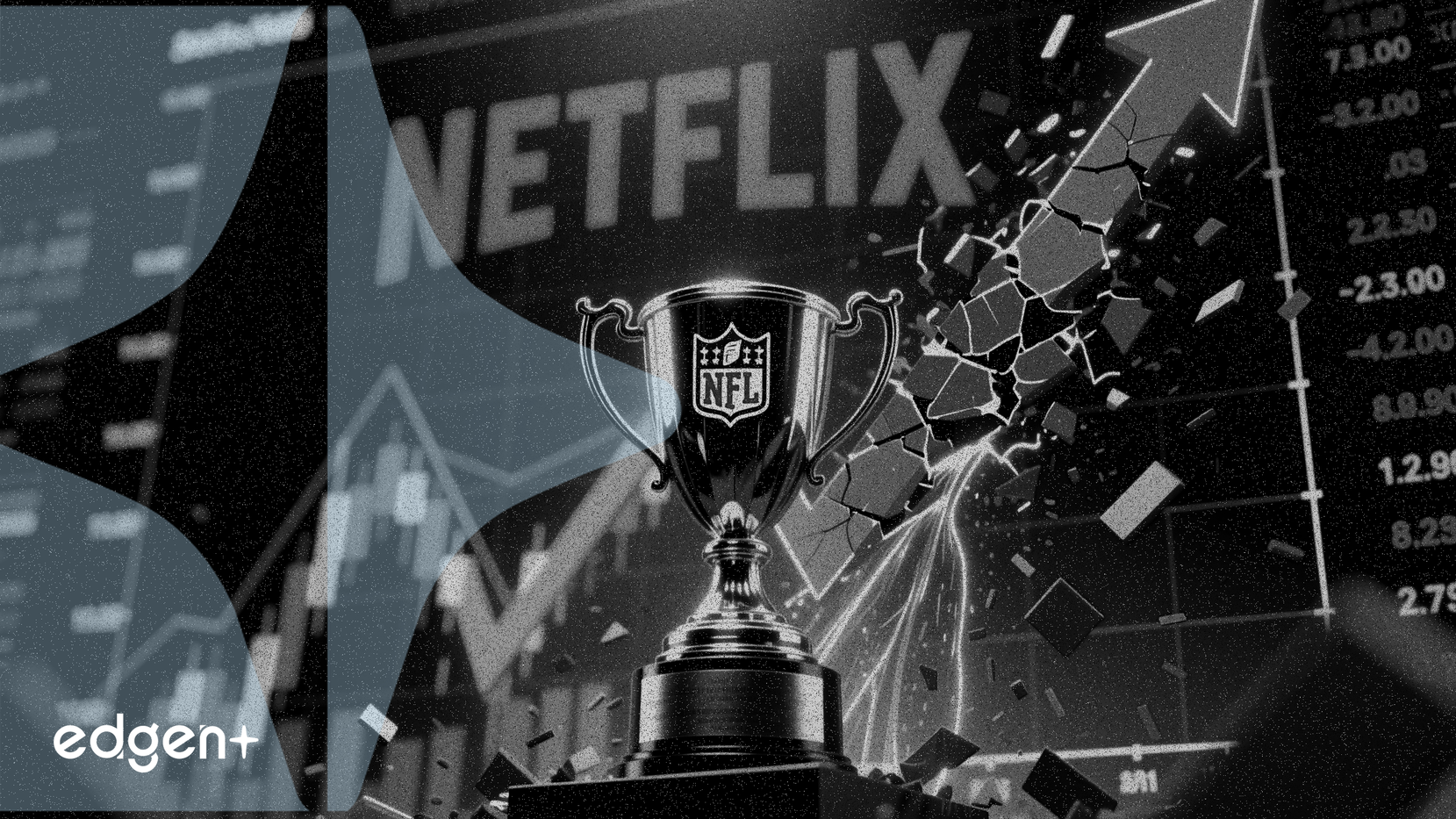 NFL의 지배력, 미디어 주식 상승에는 역부족; 넷플릭스 3.41% 하락