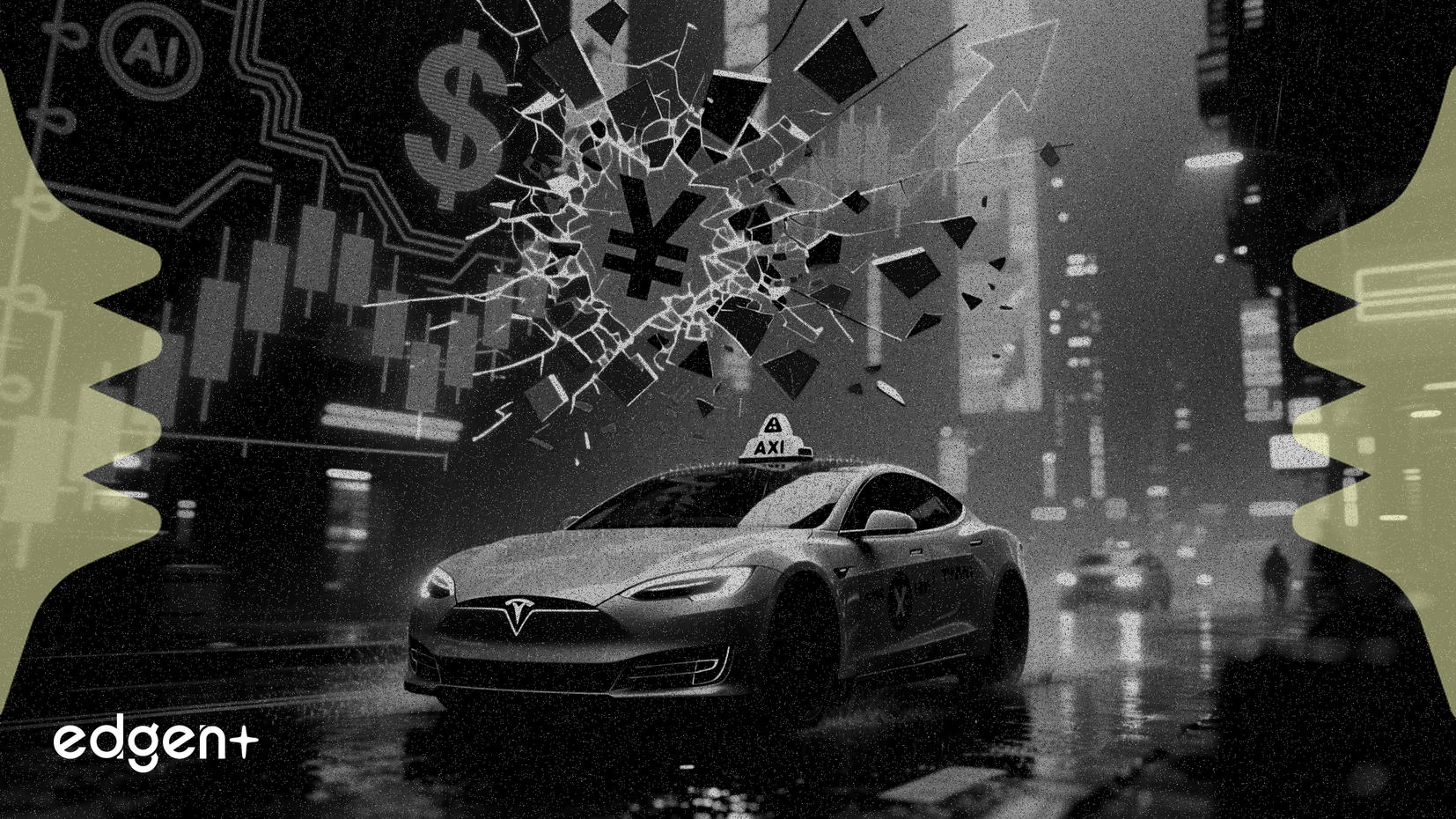 Nỗi lo nợ nần làm lung lay cổ phiếu AI khi Tesla thử nghiệm taxi tự lái