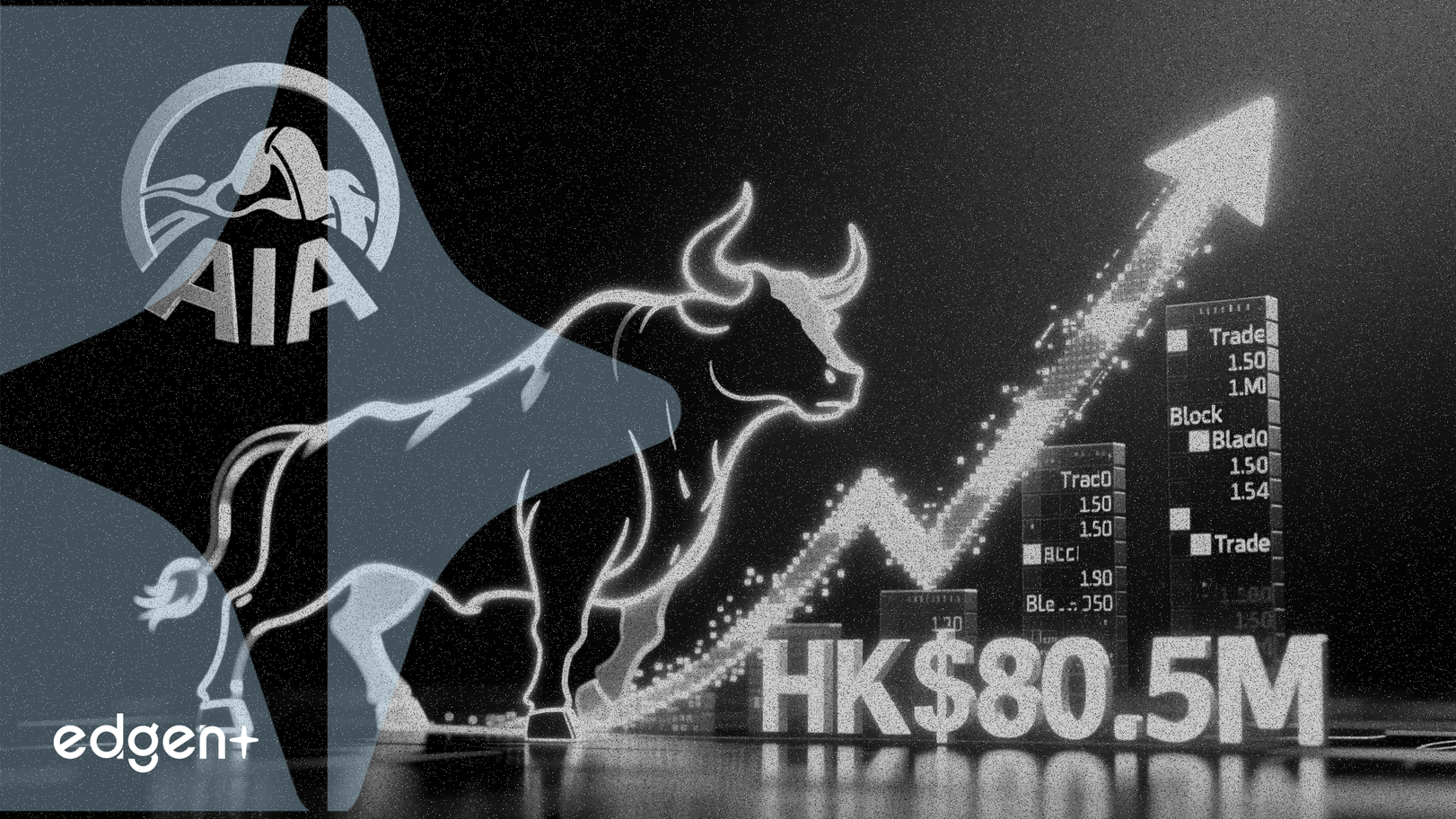 AIA Group enregistre un bloc d'actions de 80,52 millions de HKD, signalant un intérêt haussier