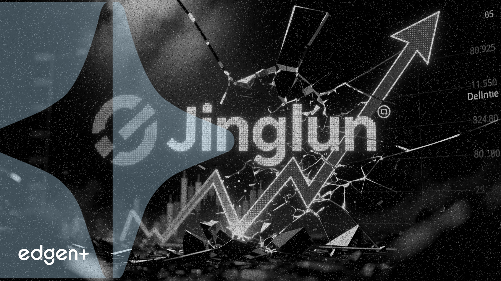 징룬전자 주가 12% 폭락 후 상장폐지 위기