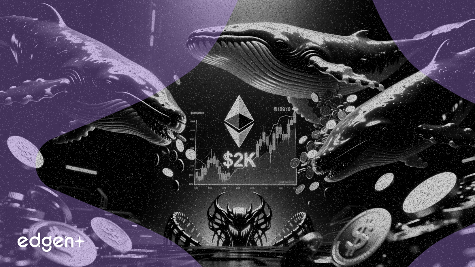 Ballenas de Ethereum acumulan en los 2.000 dólares, arriesgándose a una trampa alcista