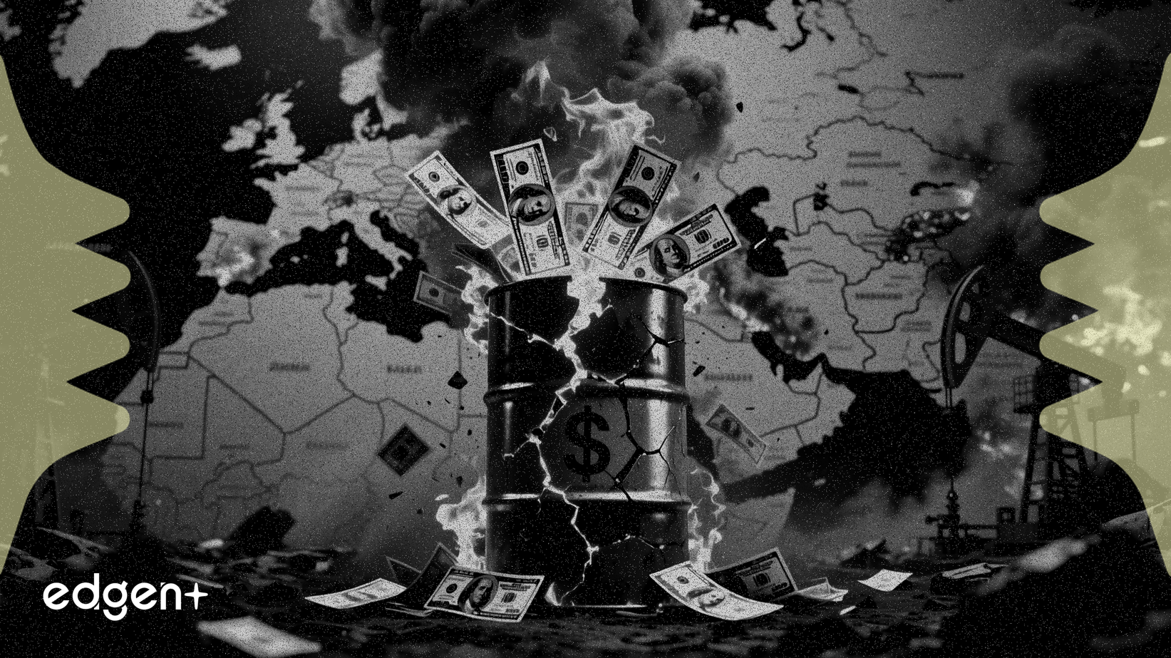 Le pétrole bondit de 7% suite au conflit au Moyen-Orient, renforçant le dollar