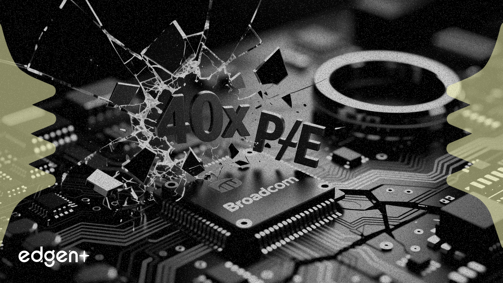 ブロードコム、サークルがPER40倍を突破し急落