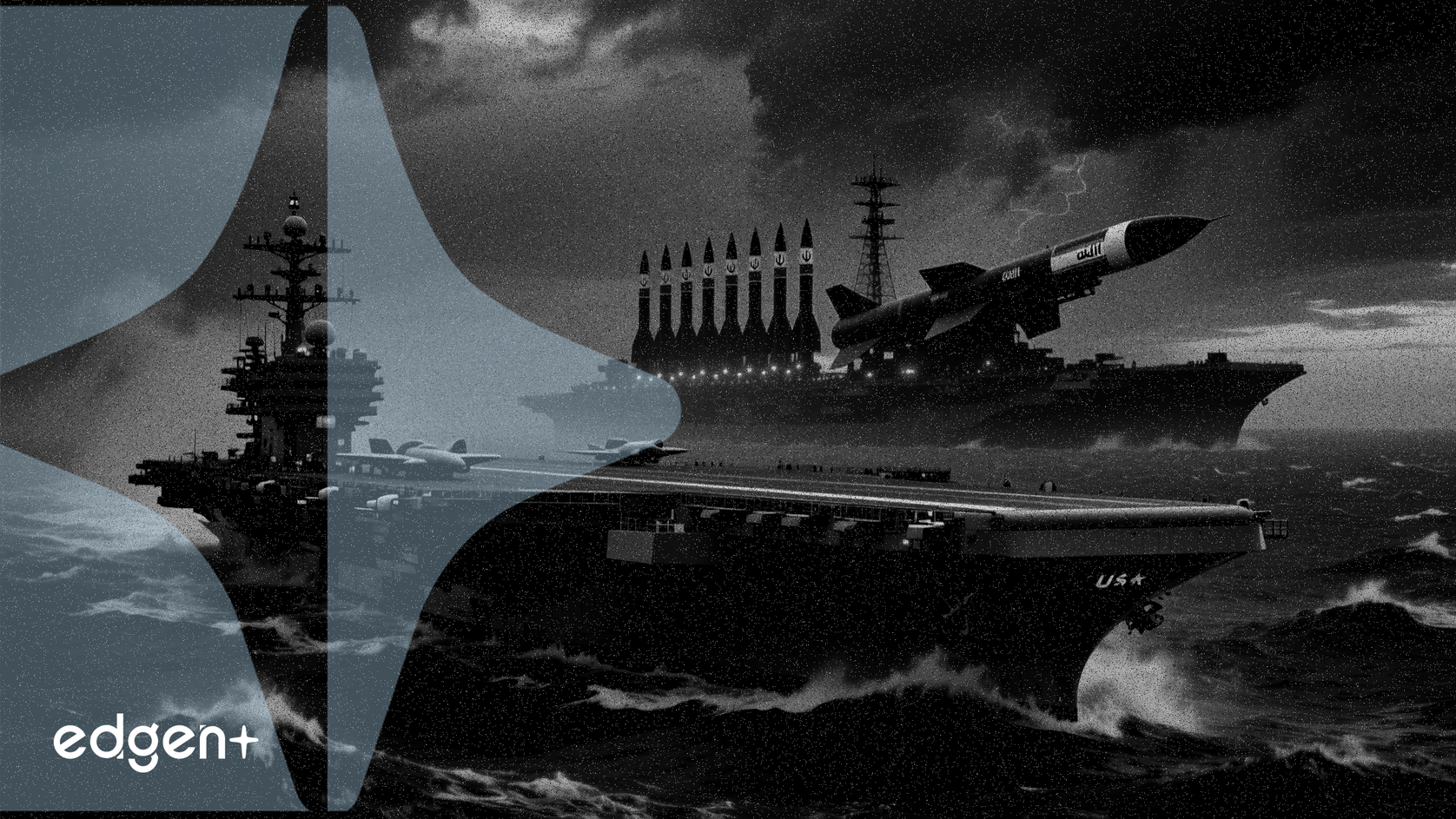 Les États-Unis déploient un porte-avions alors que l'Iran prépare un arsenal de 2 000 missiles