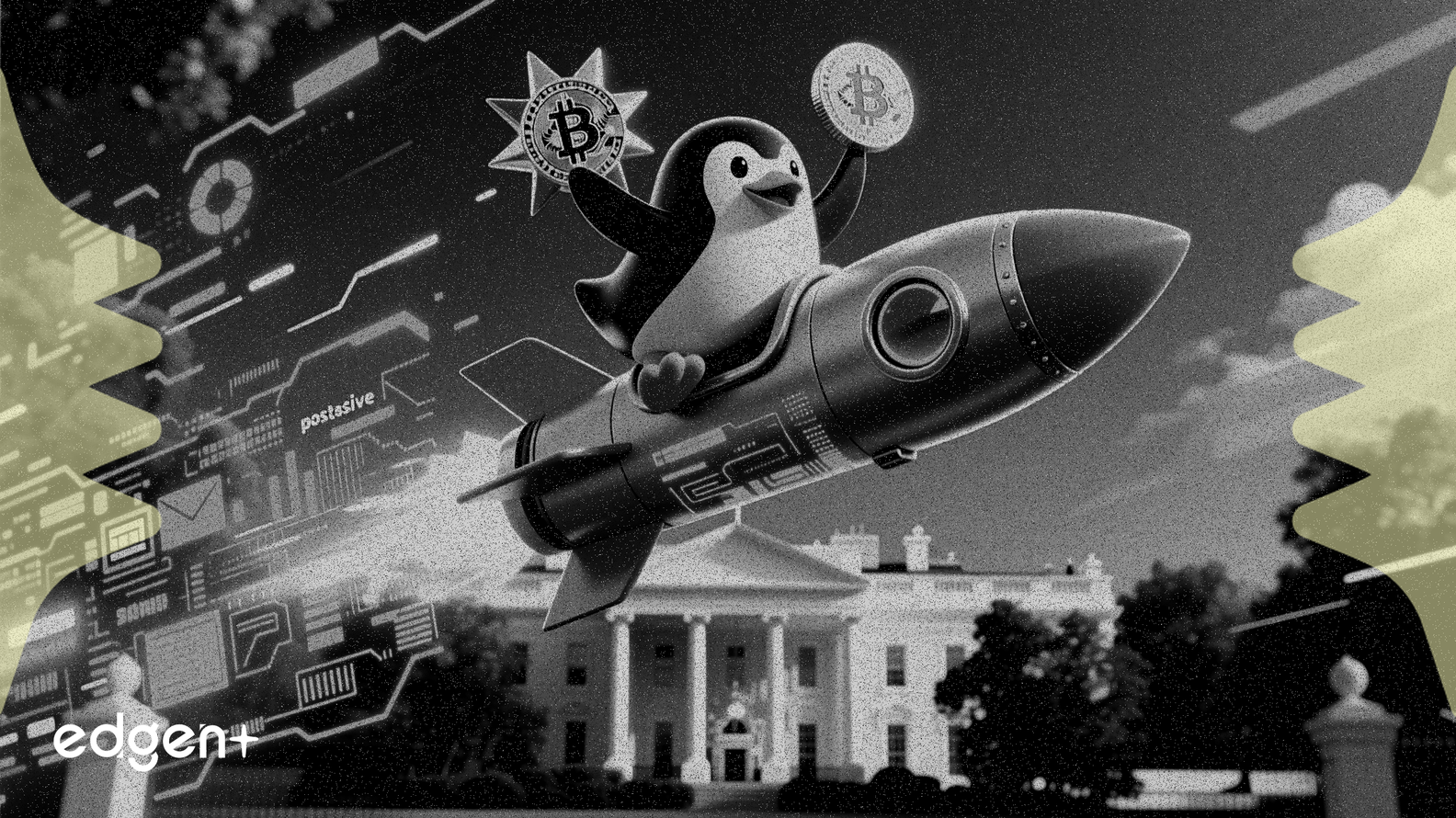 Le memecoin PENGUIN s'envole de 564% pour atteindre 136 millions de dollars de capitalisation après un post de la Maison Blanche