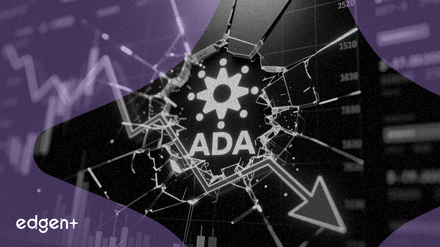 Cardano Breaks Trendline After Dropping From $0.48