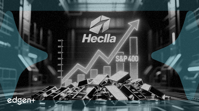 赫克拉矿业因白银飙升、S&P 400 入选而上涨