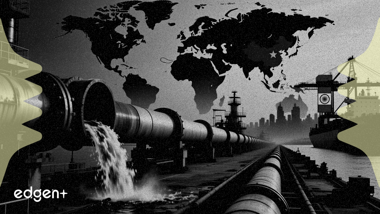 인도의 수입 감소로 중국의 러시아 석유 수입 사상 최고치 기록