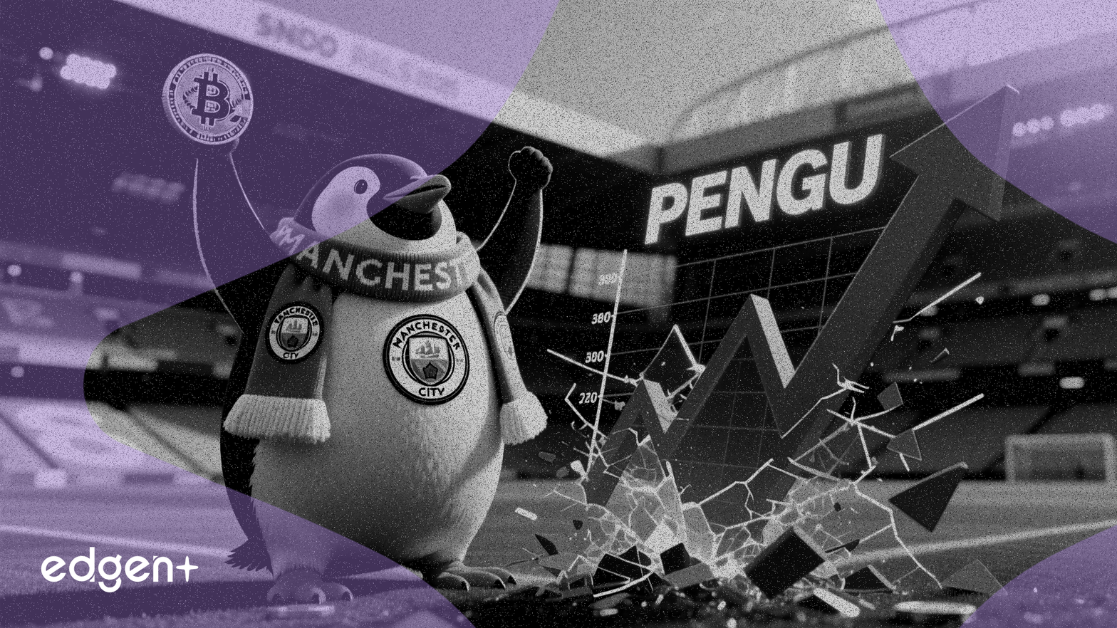 Pudgy Penguins cierra acuerdo con el Manchester City mientras el token PENGU se estanca