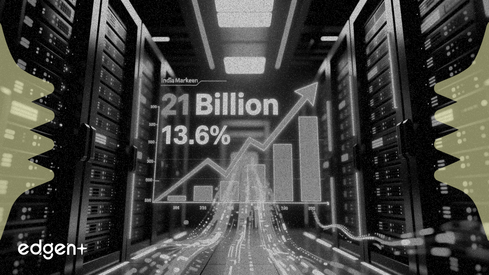 El mercado de centros de datos de la India alcanzará los 21.000 millones de dólares para 2031, creciendo un 13,6%