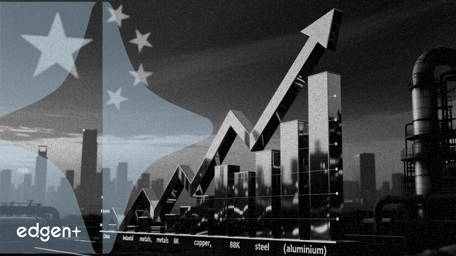 산업용 금속 급등으로 중국 상품 가격 3.5년 만에 최고치 기록