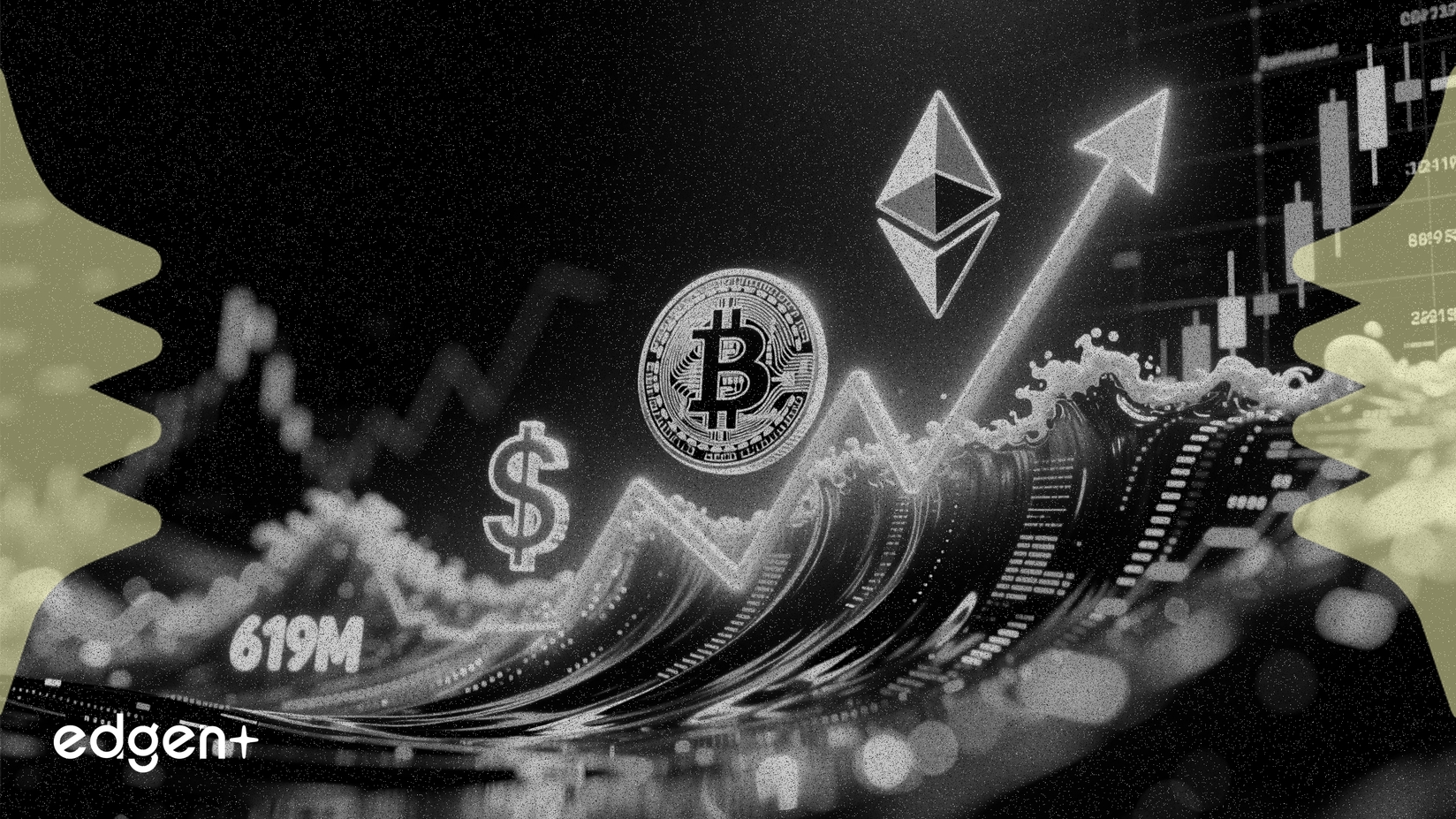 伊朗局勢緩解與6.19億美元機構資金流入推動加密貨幣上漲