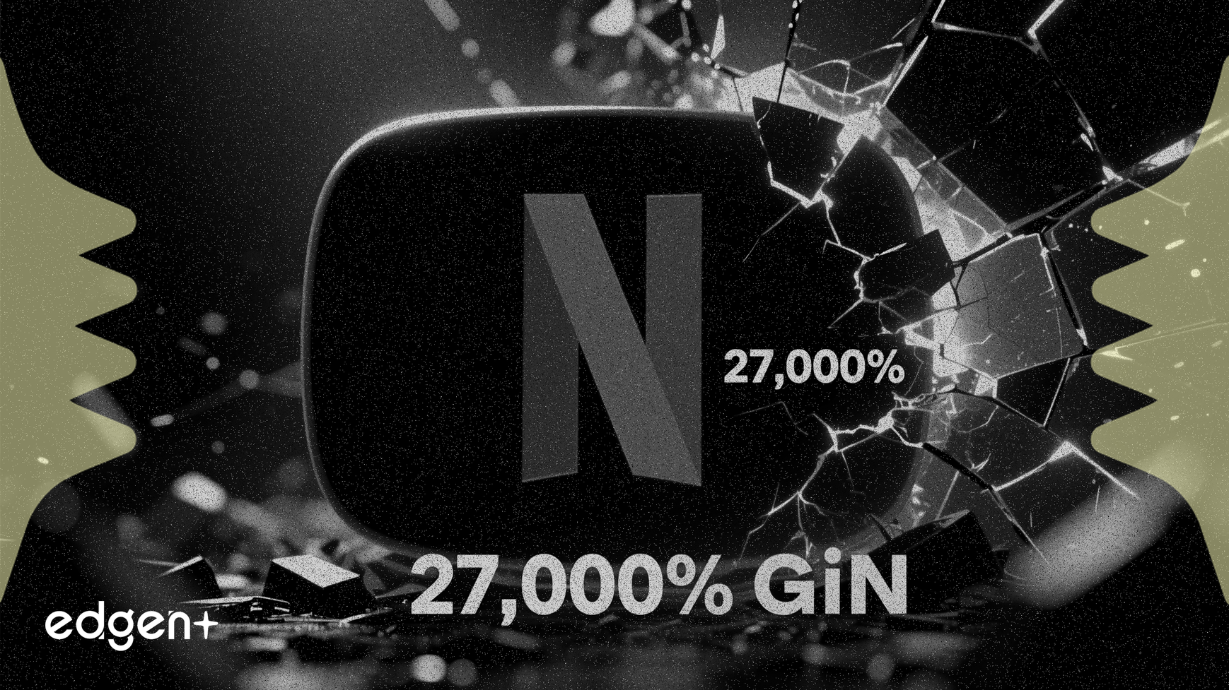 ネットフリックス27,000%の利益、YouTubeの脅威に直面