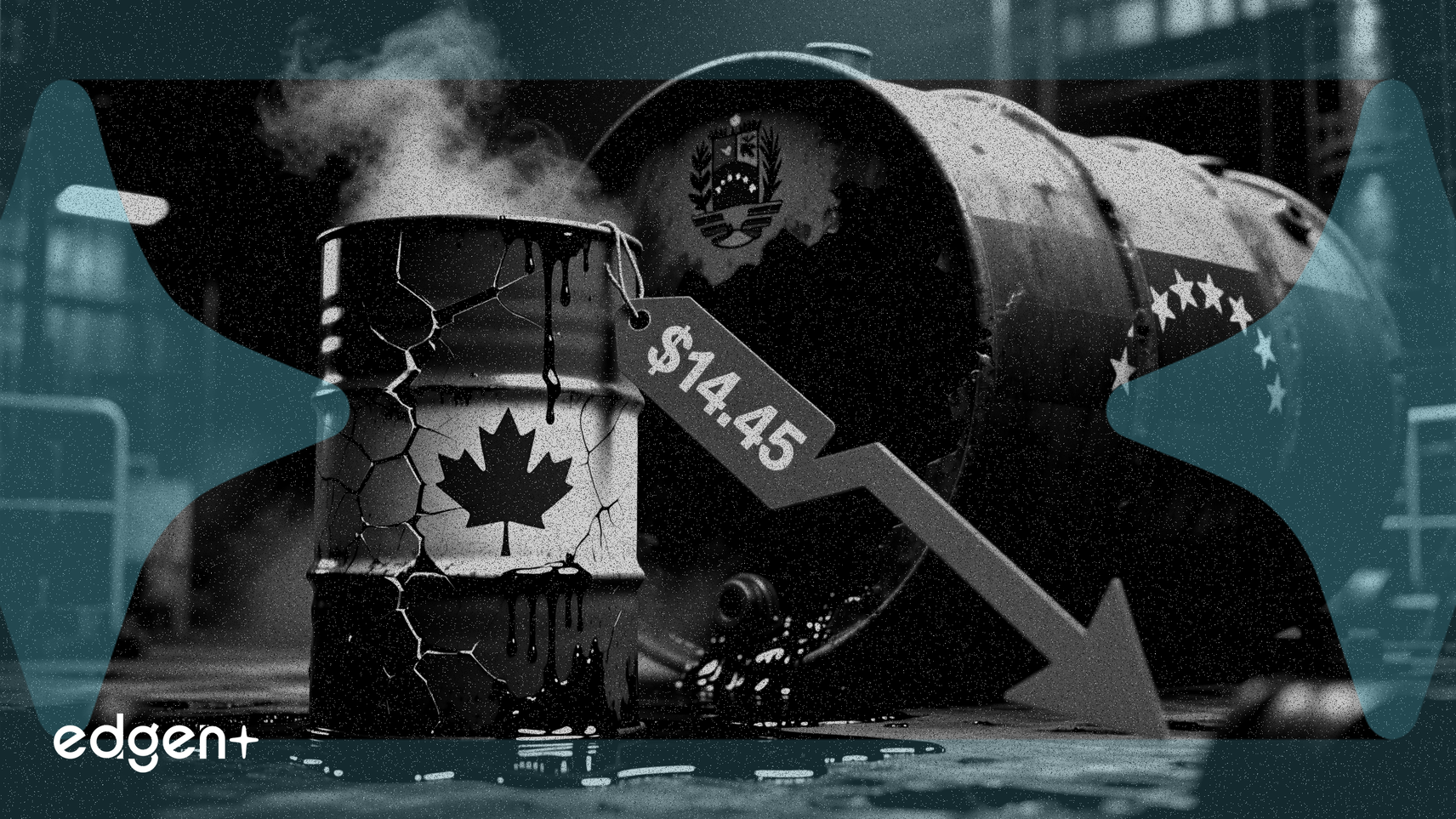 El descuento del crudo canadiense alcanza los 14,45 dólares por importaciones de petróleo venezolano