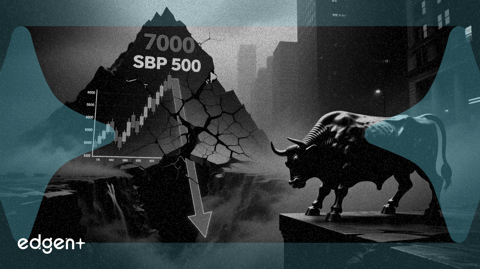 S&P 500種、7000で疲労の兆候、3.5%の調整リスク