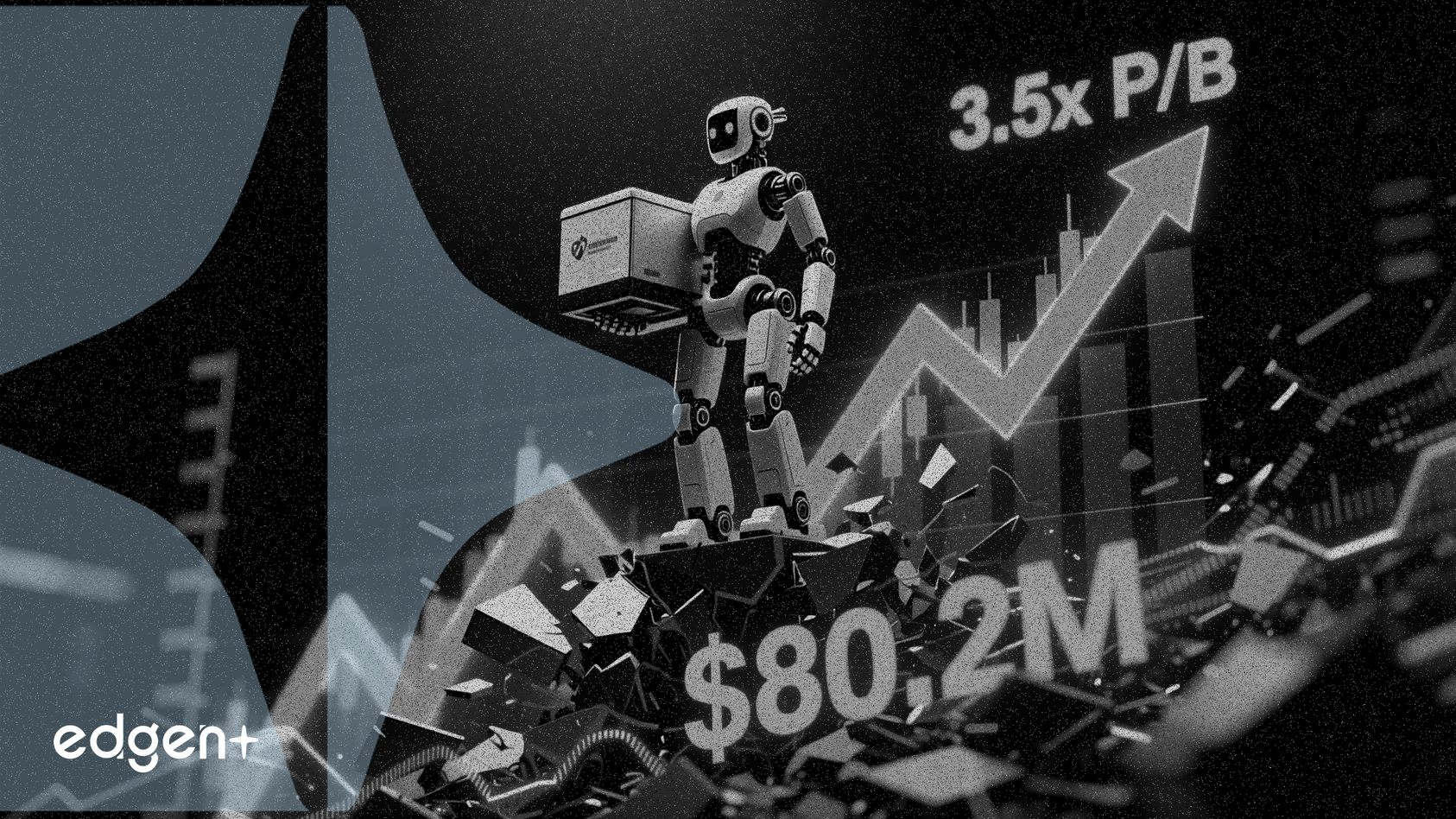 P/B của Serve Robotics đạt 3.5 lần, bất chấp khoản lỗ 80.2 triệu USD