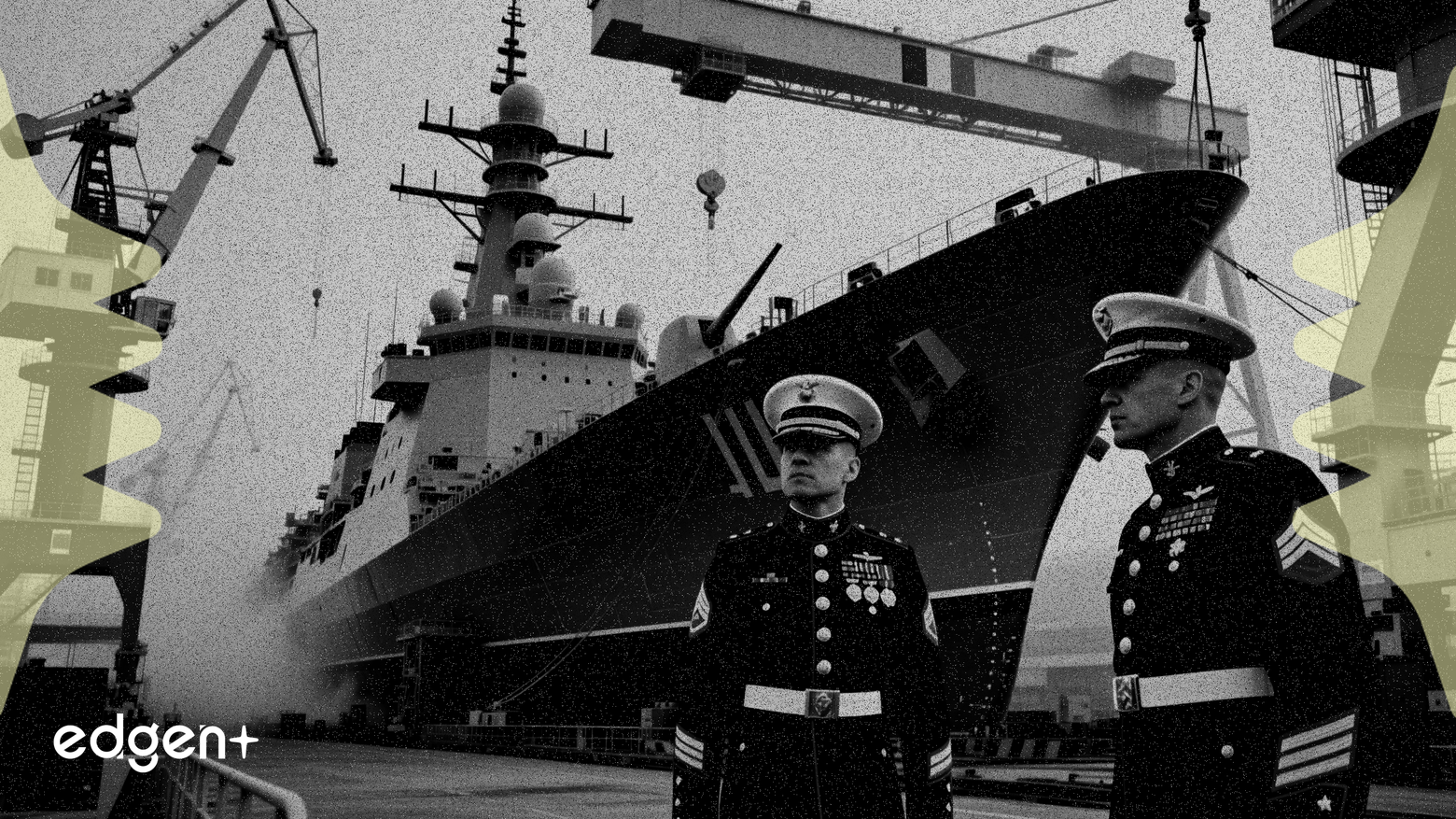 HII confirma su línea de producción de buques de guerra con la visita de la cúpula del Cuerpo de Marines