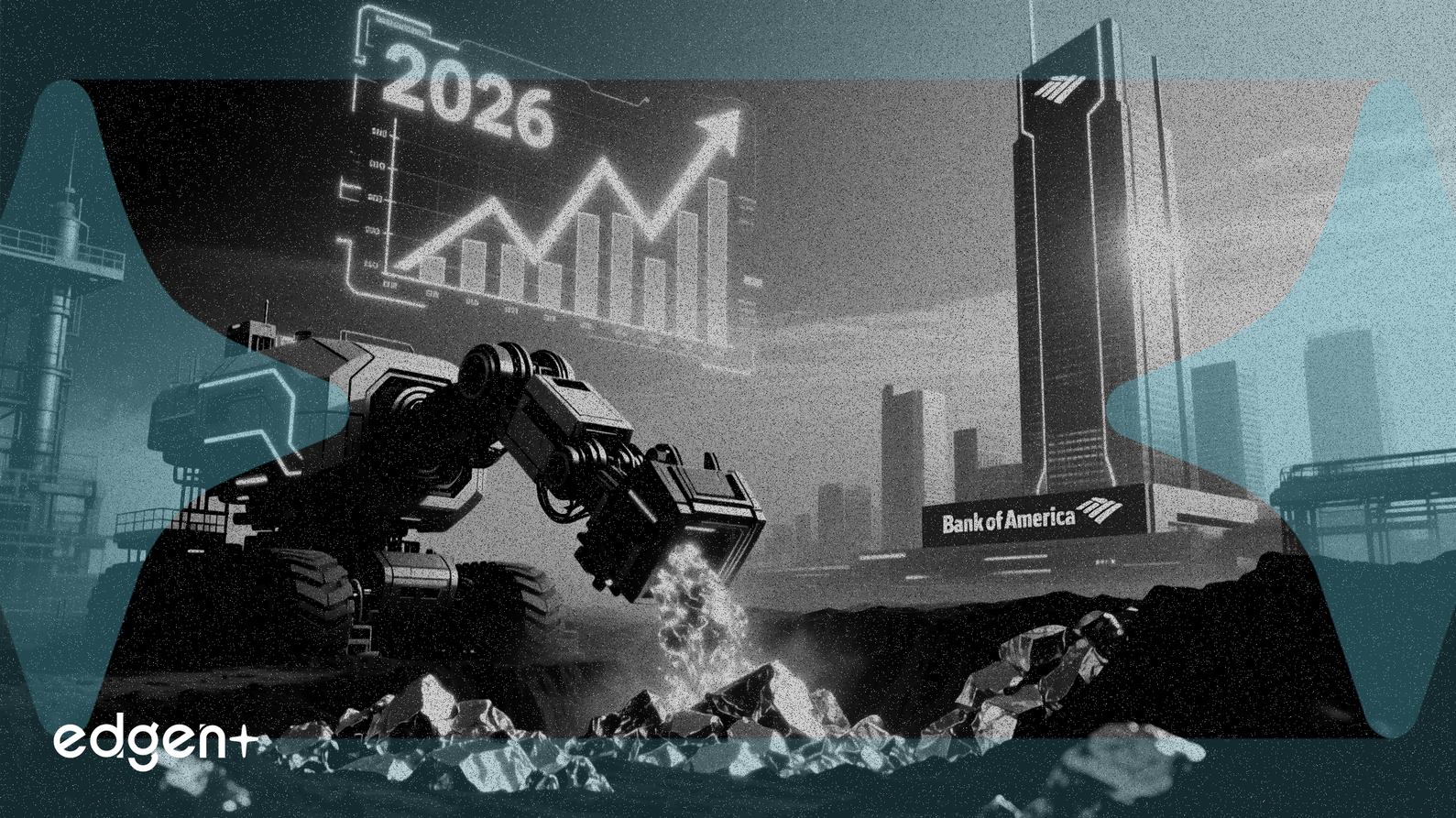 美國銀行看好礦業股，預計2026年大宗商品將迎來繁榮