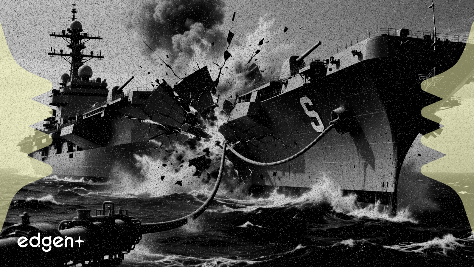 미 해군 함정 2척, 급유 작전 중 충돌