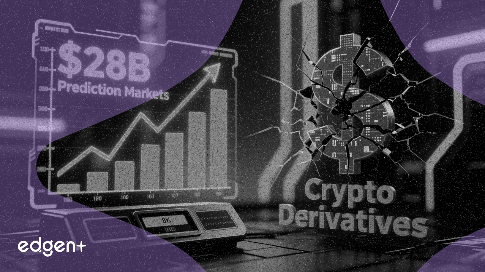 Prediction Markets Hit $28B Volume, Challenging Crypto Derivatives