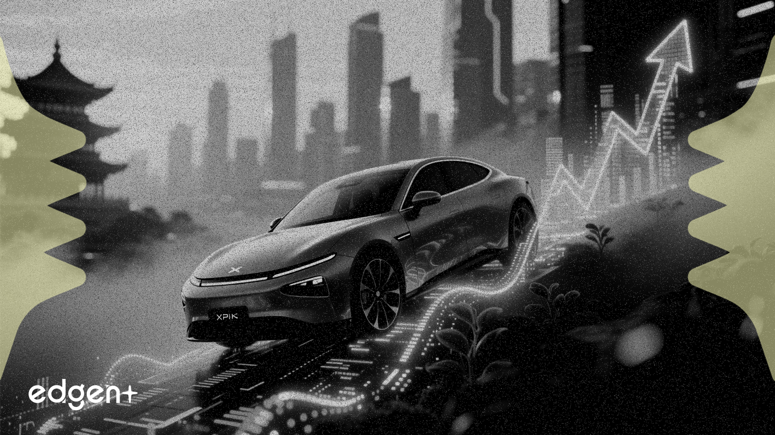 小鹏汽车领涨中国科技股,指数上涨1.3%