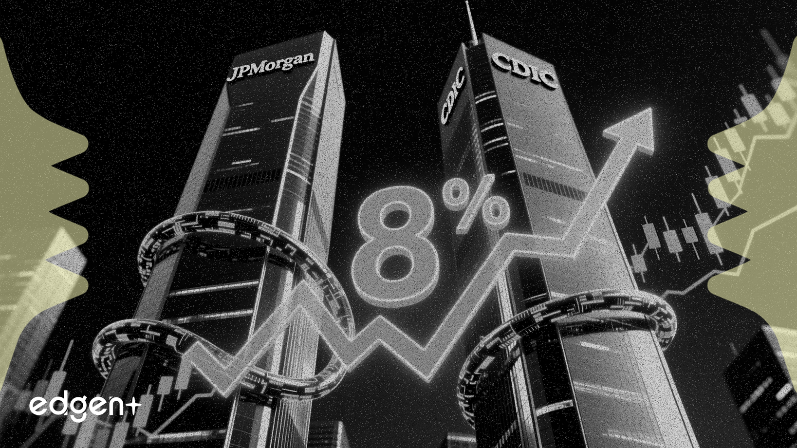 JPMorgan Taps CICC as Chinese Brokerage H-Shares Gain 8%