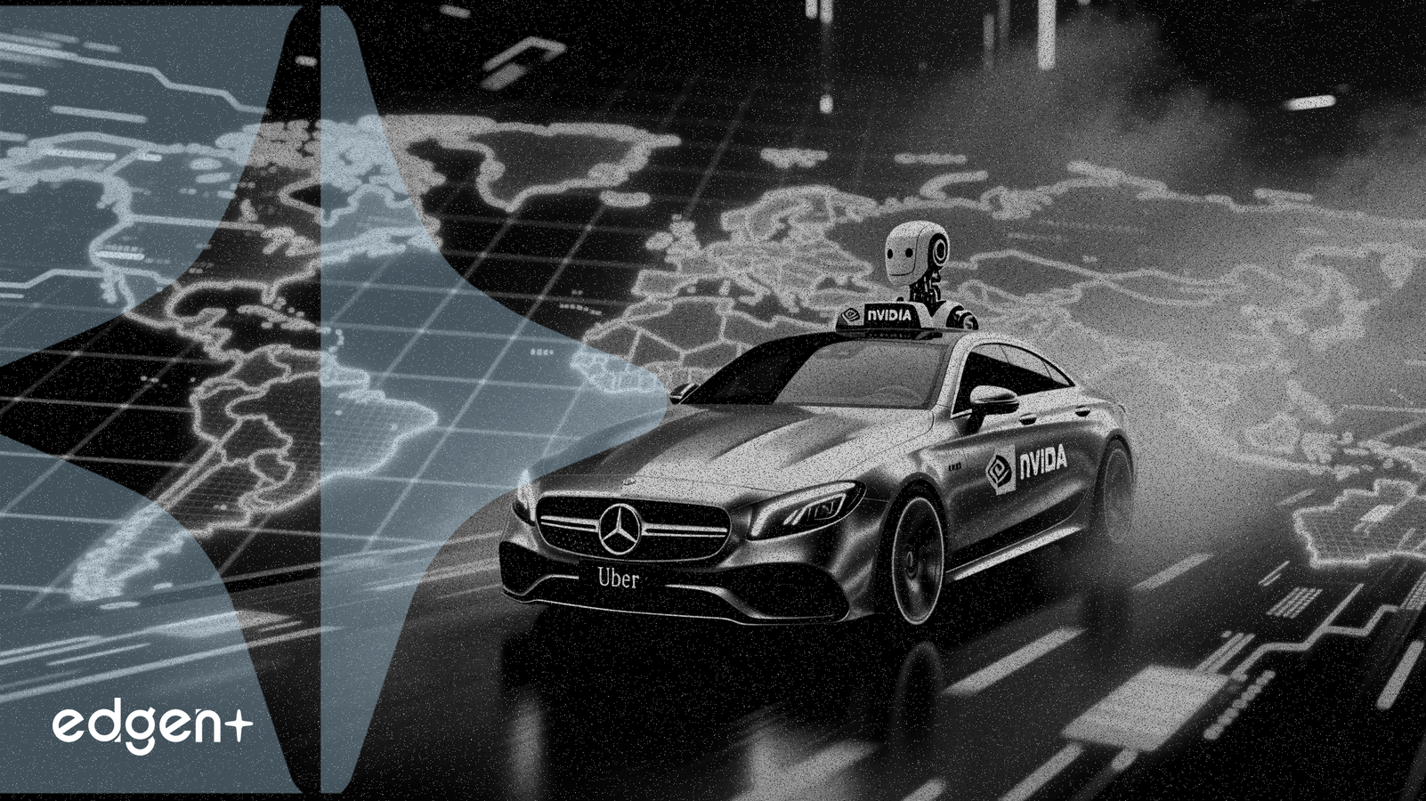 엔비디아, 메르세데스-벤츠, 우버, 글로벌 로보택시 서비스 확장