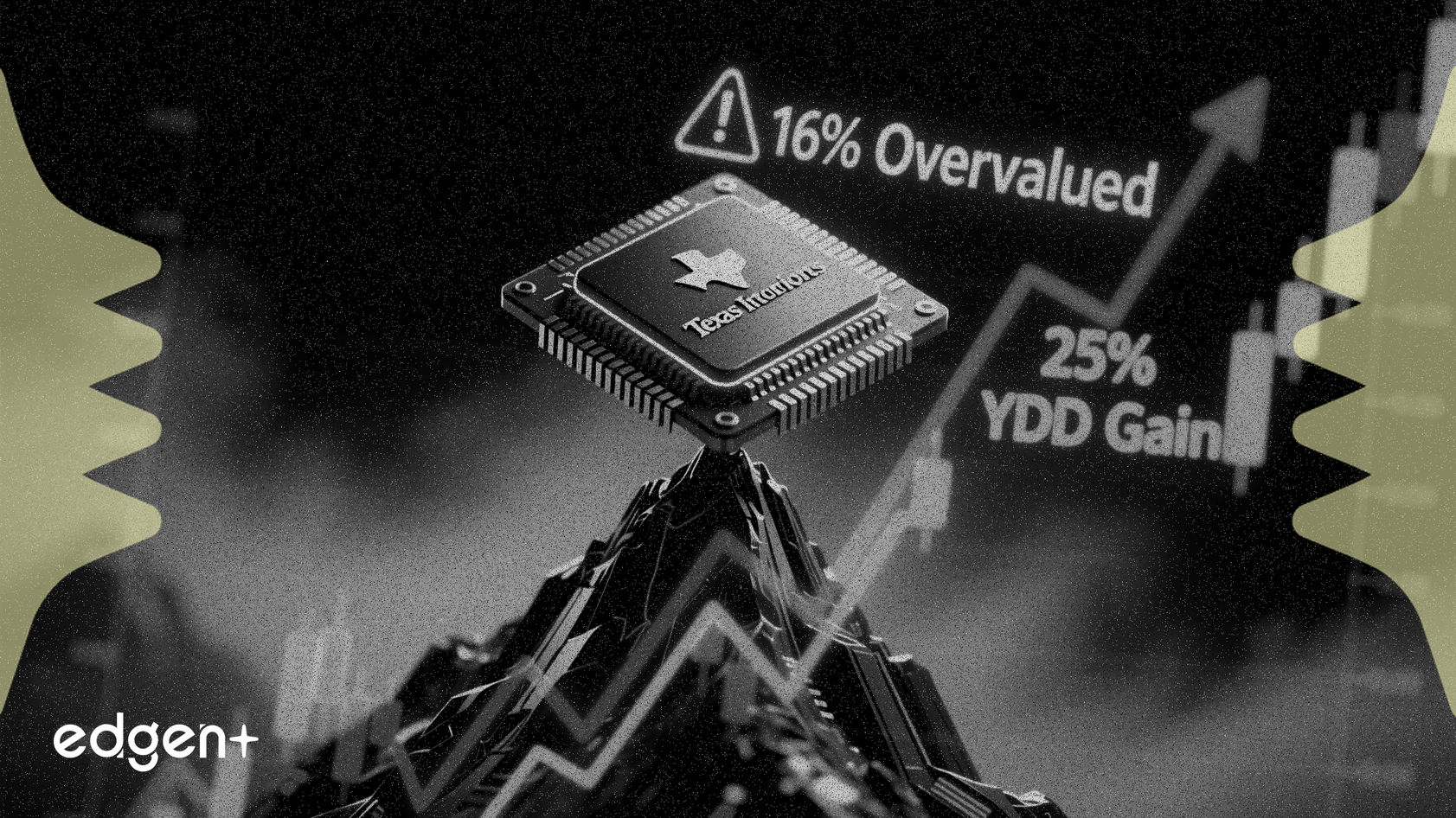텍사스 인스트루먼트 주식, 연초 대비 25% 상승 후 16% 고평가