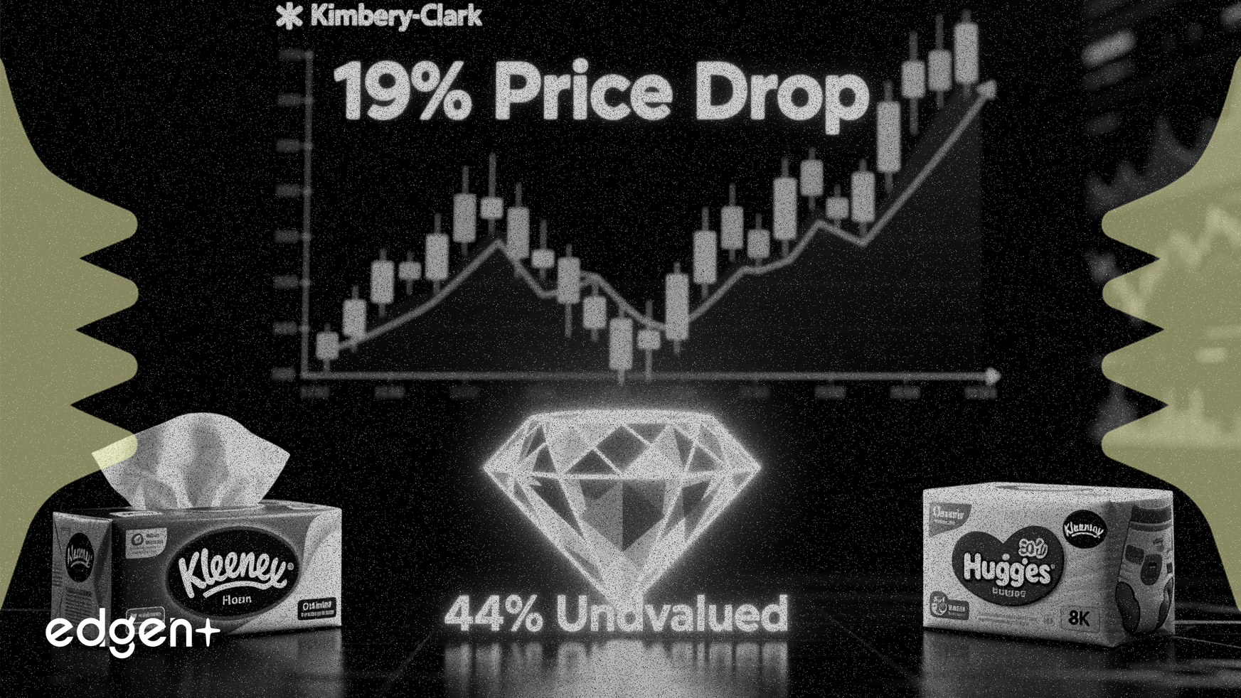 Kimberly-Clark Jugé Sous-évalué de 44% Après une Chute de Prix de 19%