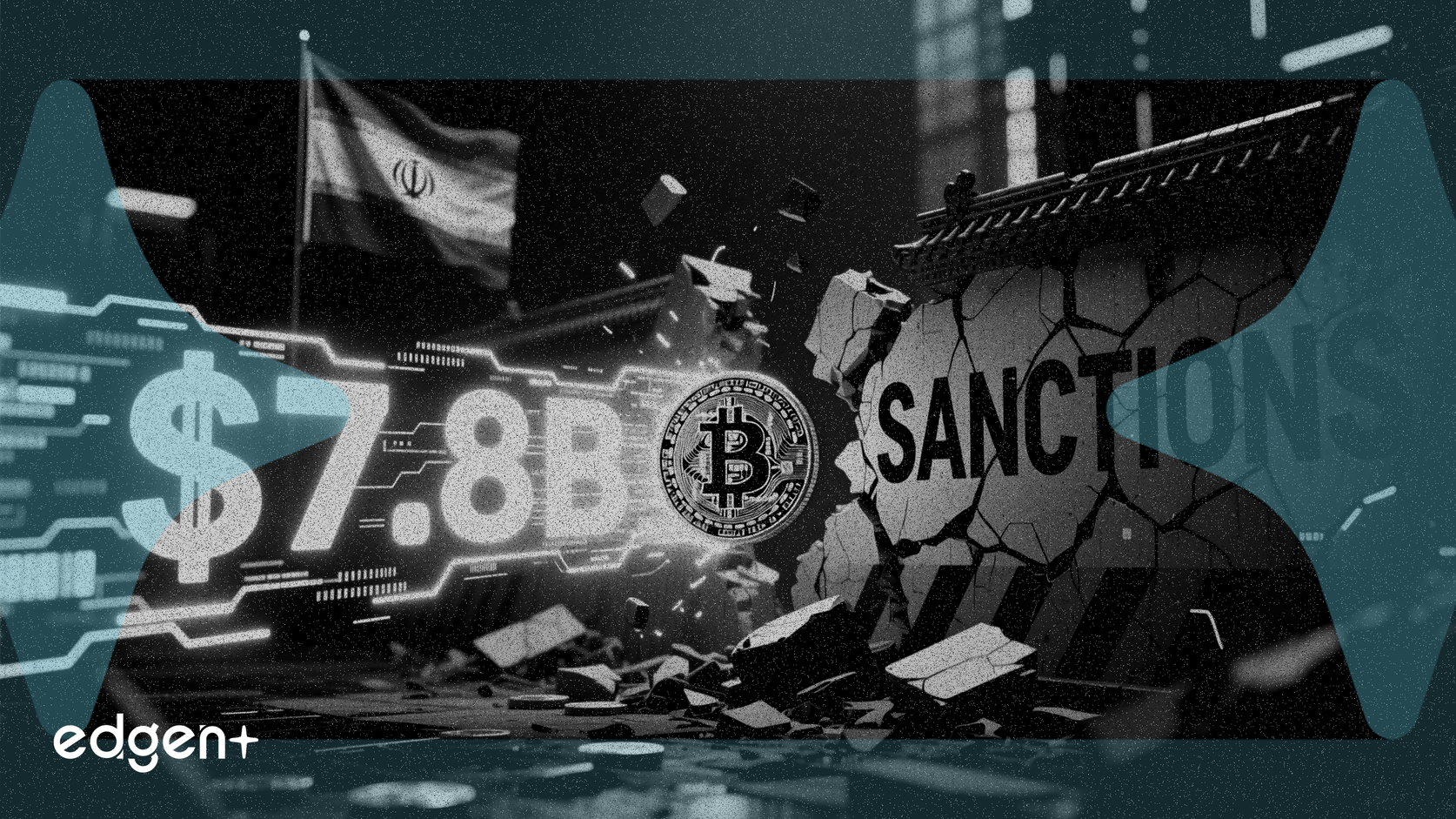 Irán utiliza una economía cripto de 7.800 millones de dólares para evadir sanciones globales