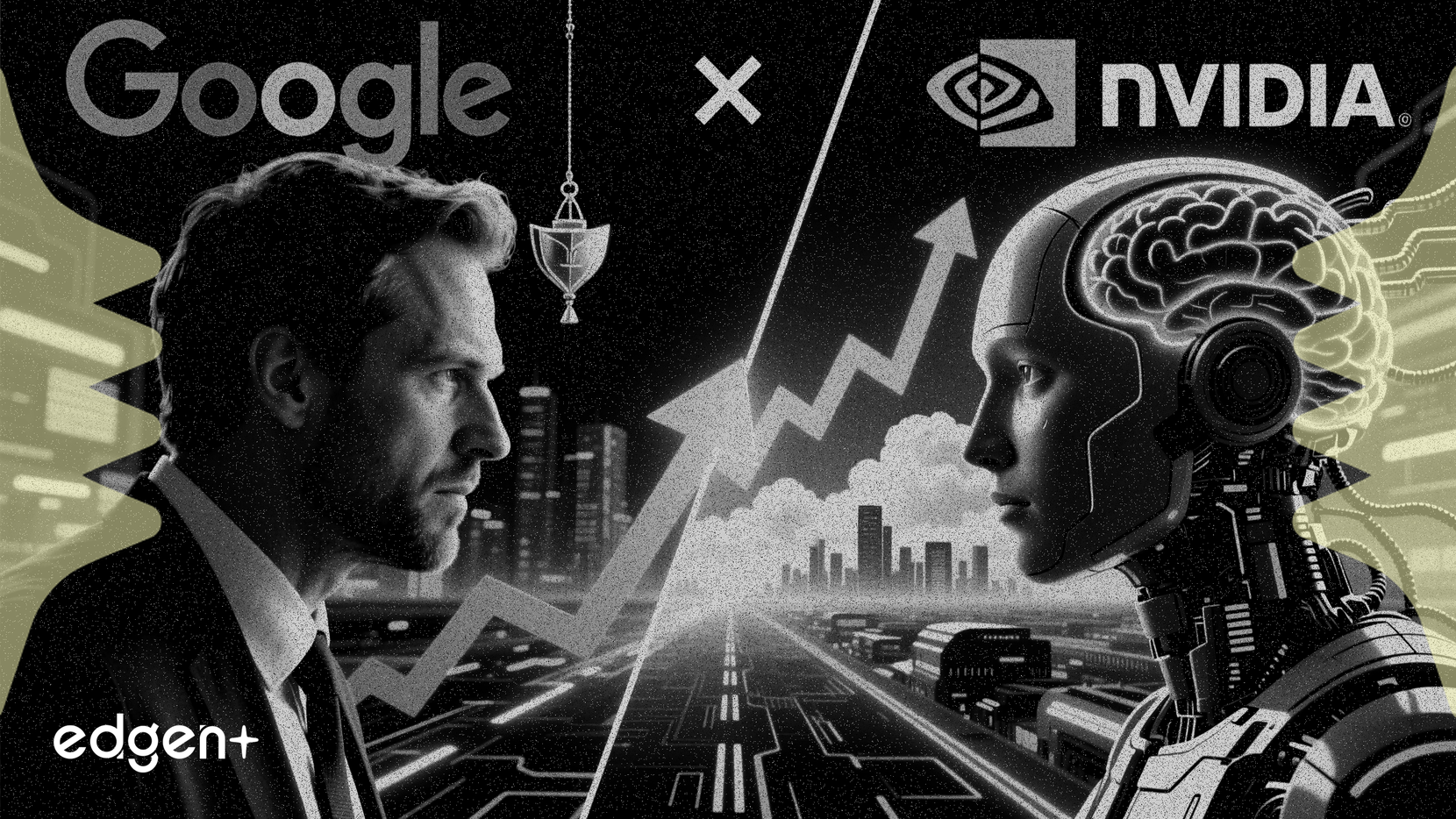 구글 대 엔비디아, 기술 시가총액 왕좌 놓고 애널리스트 의견 분분