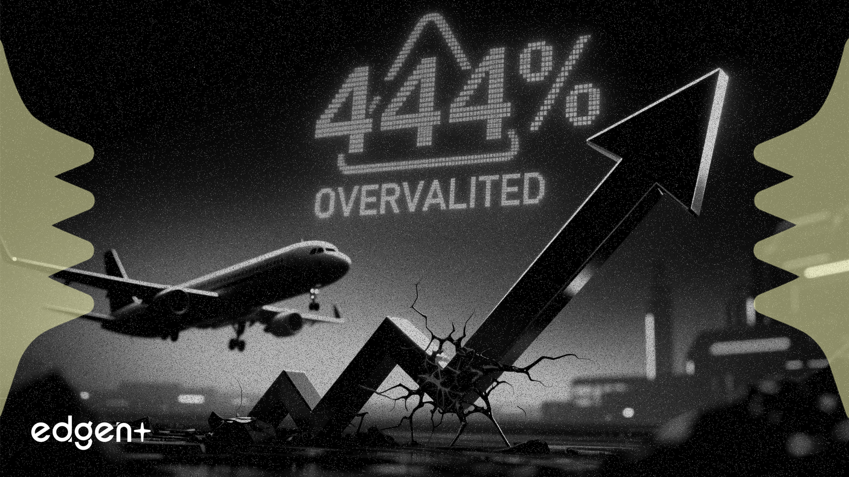 알래스카 항공 주가 17% 상승, 분석 결과 444% 과대평가 경고