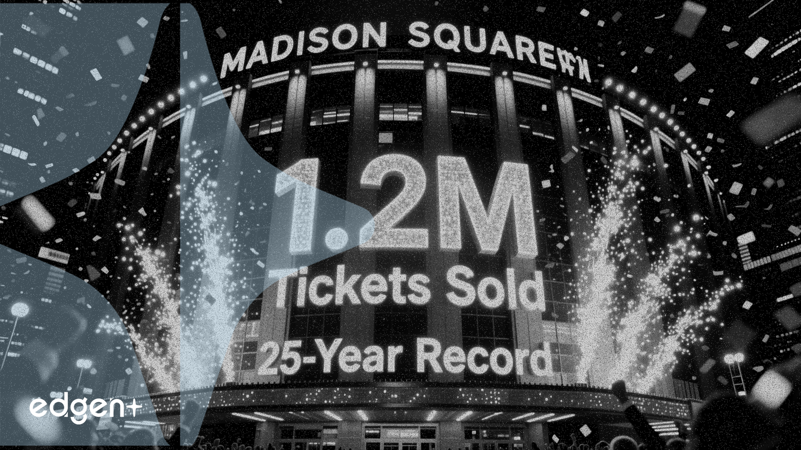 MSG 크리스마스 쇼, 120만 장 티켓 판매로 25년 만의 기록 경신