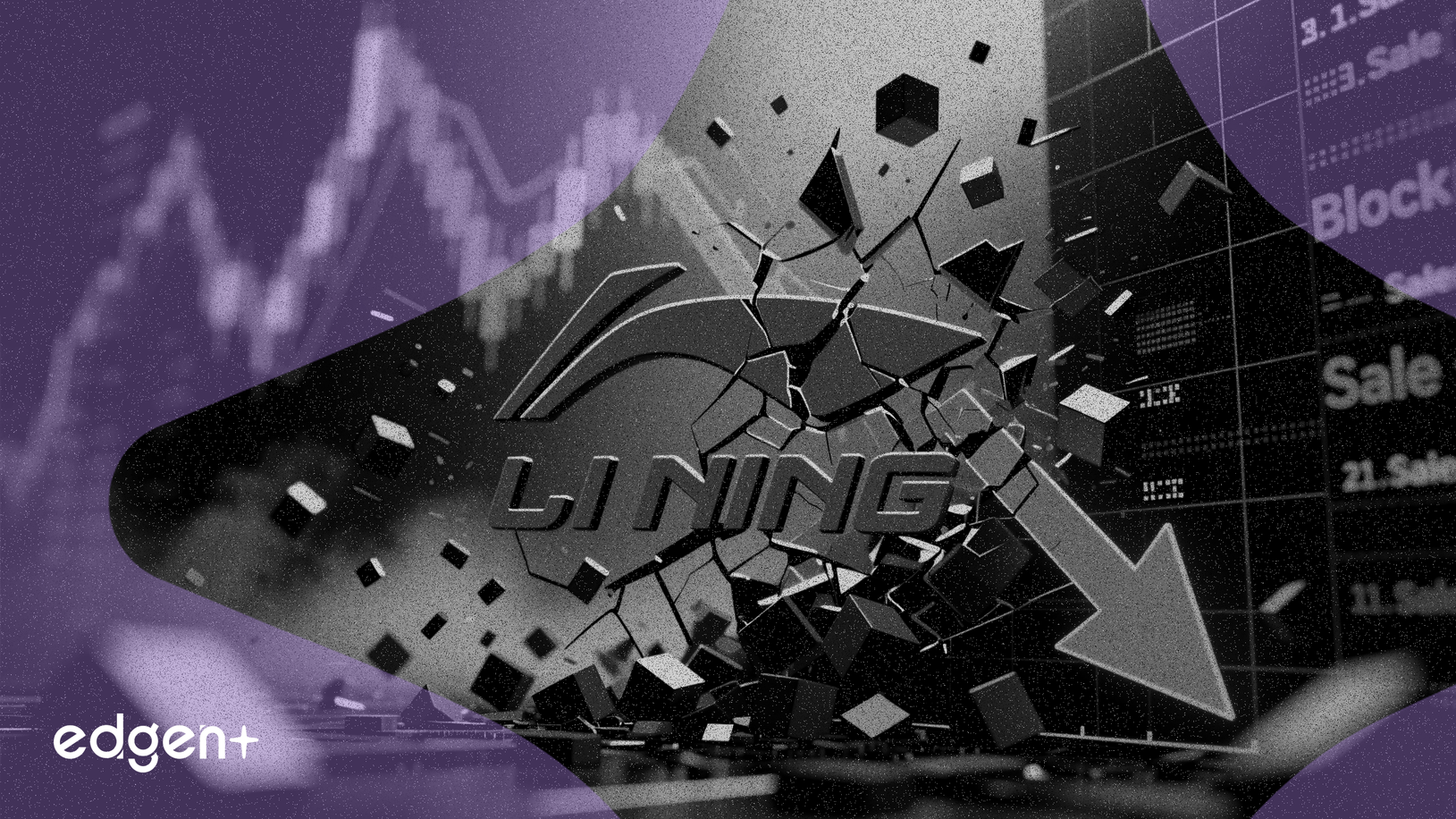 李宁股价因3629万港元大宗交易下跌2.5%