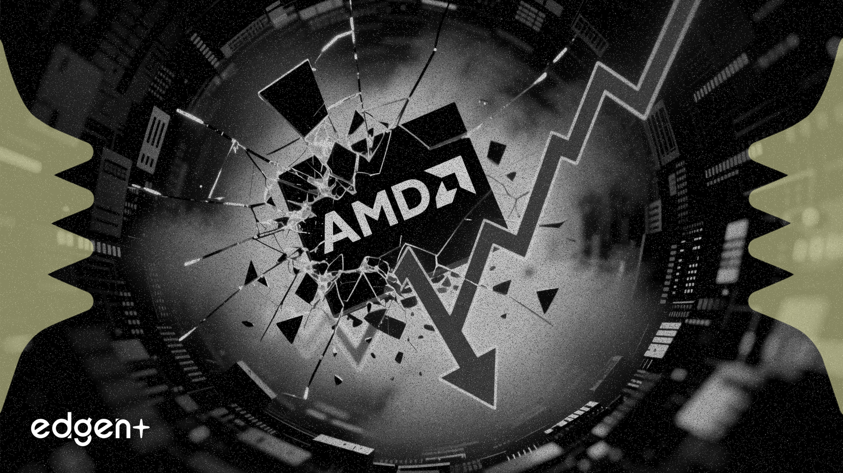실망스러운 실적 발표 후 AMD 주가 17% 폭락