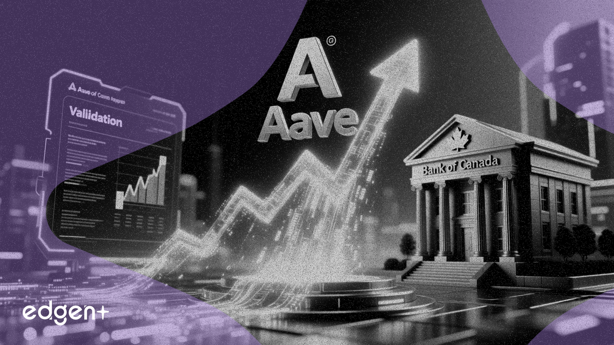 Aave 受灰度報告與加拿大央行 DeFi 訊號推動上漲